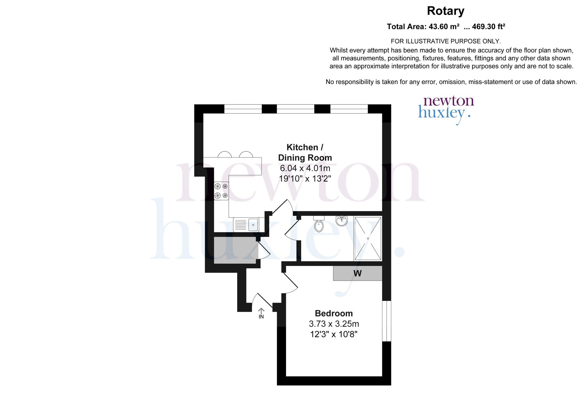 24 Rotary Court Hampton Court Road, East Molesey floorplan