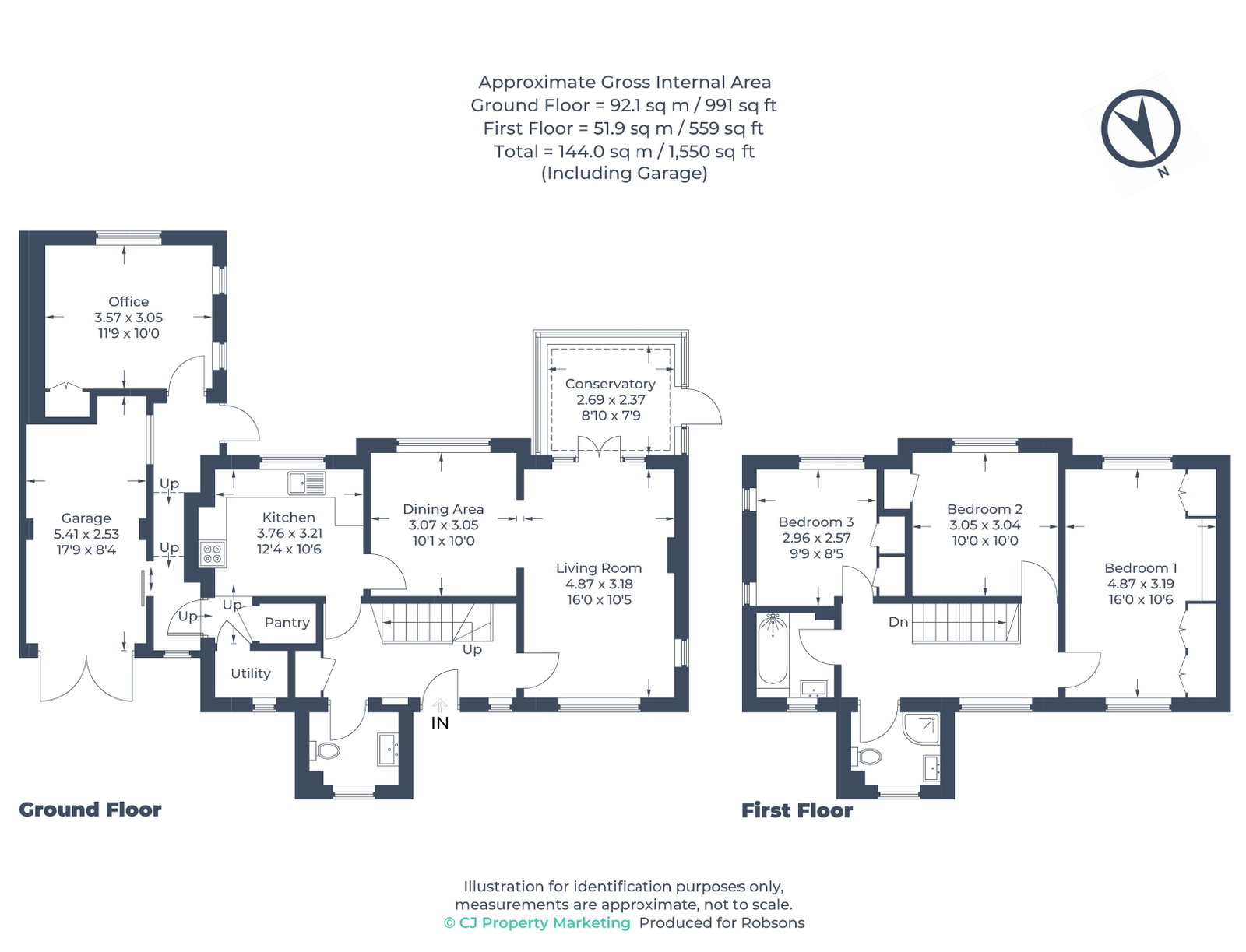 39, Highfield Way, Rickmansworth floorplan
