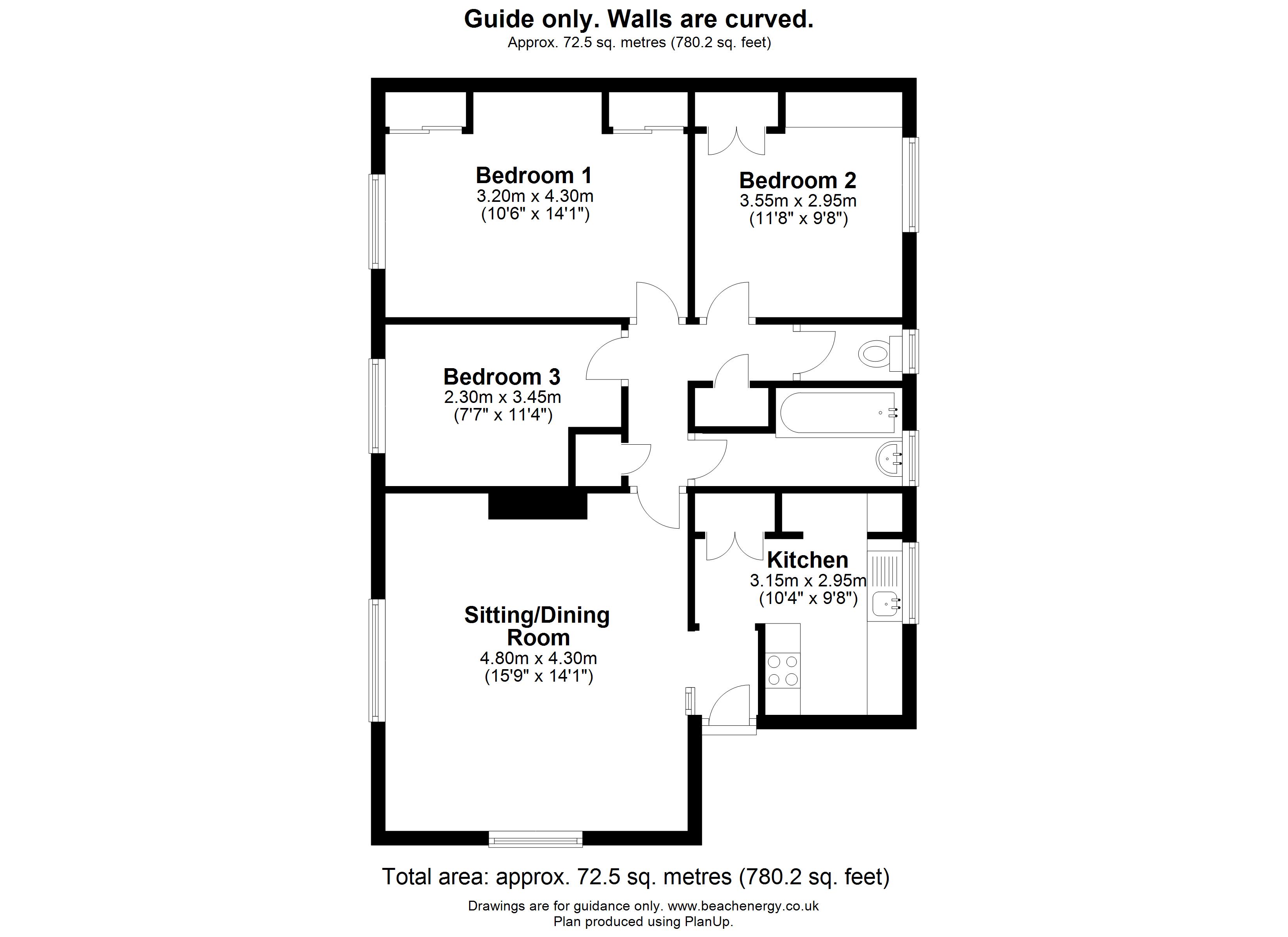 3 Bedrooms Flat for sale in Anstey Way, Trumpington, Cambridge CB2