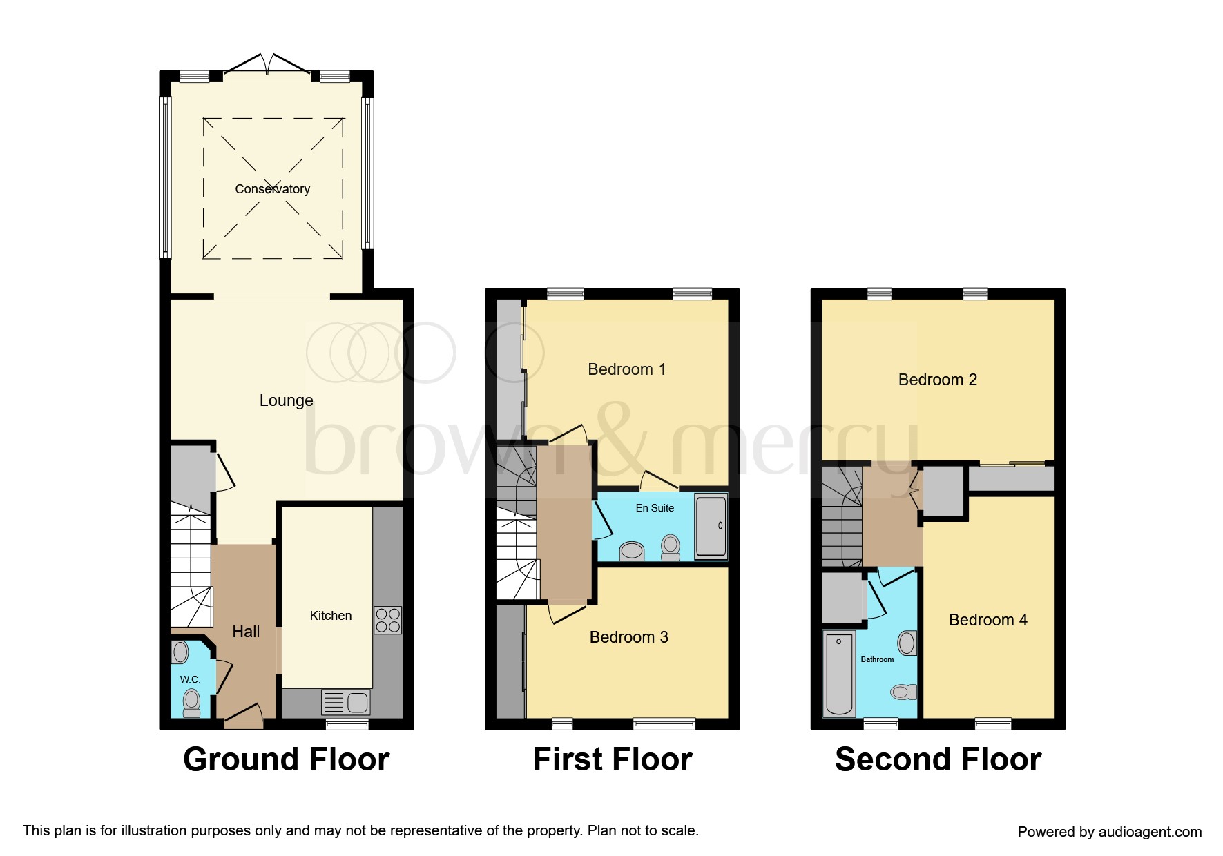 22, Burney Drive, Milton Keynes floorplan