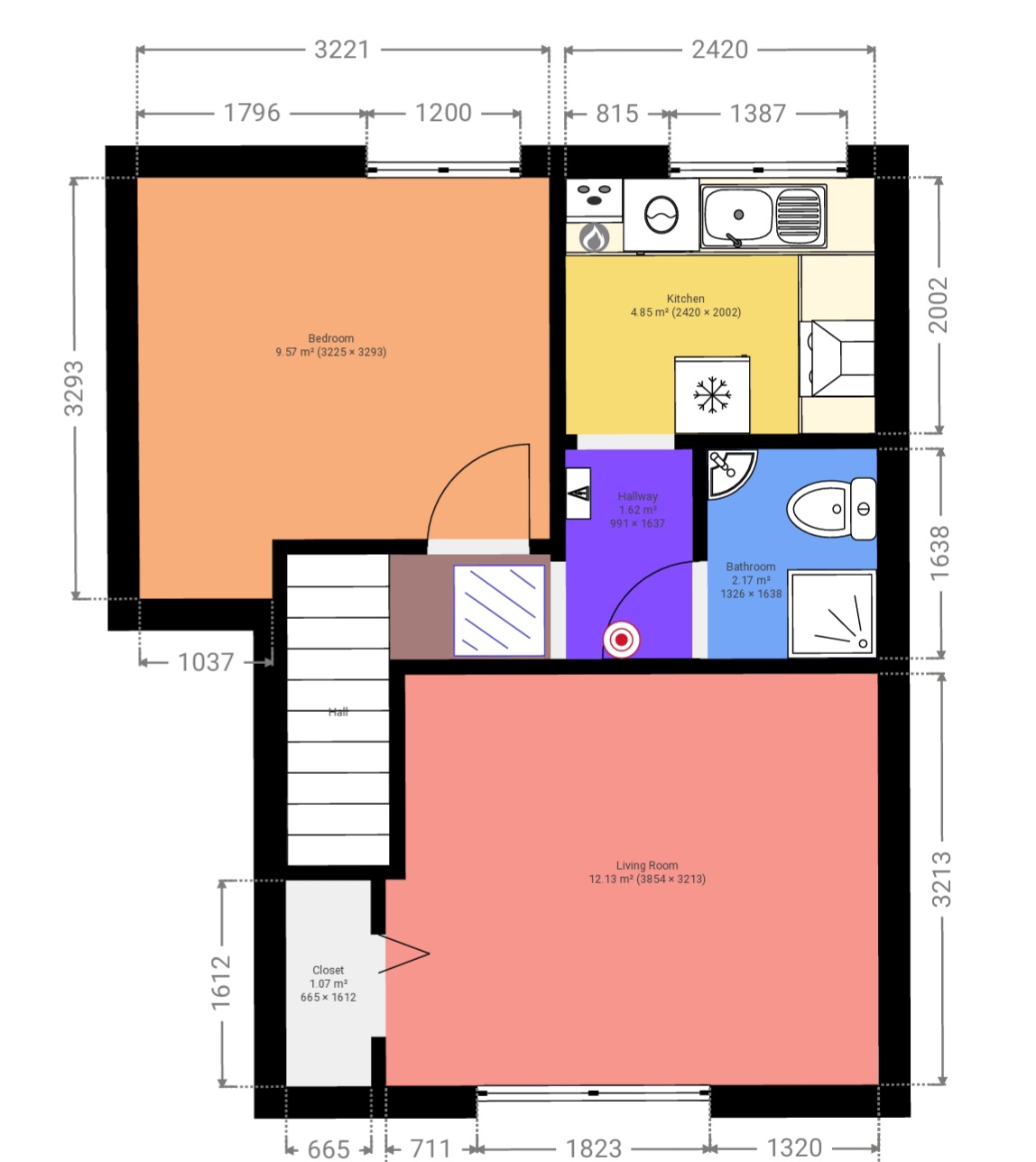 Brimsdown Avenue, Enfield floorplan