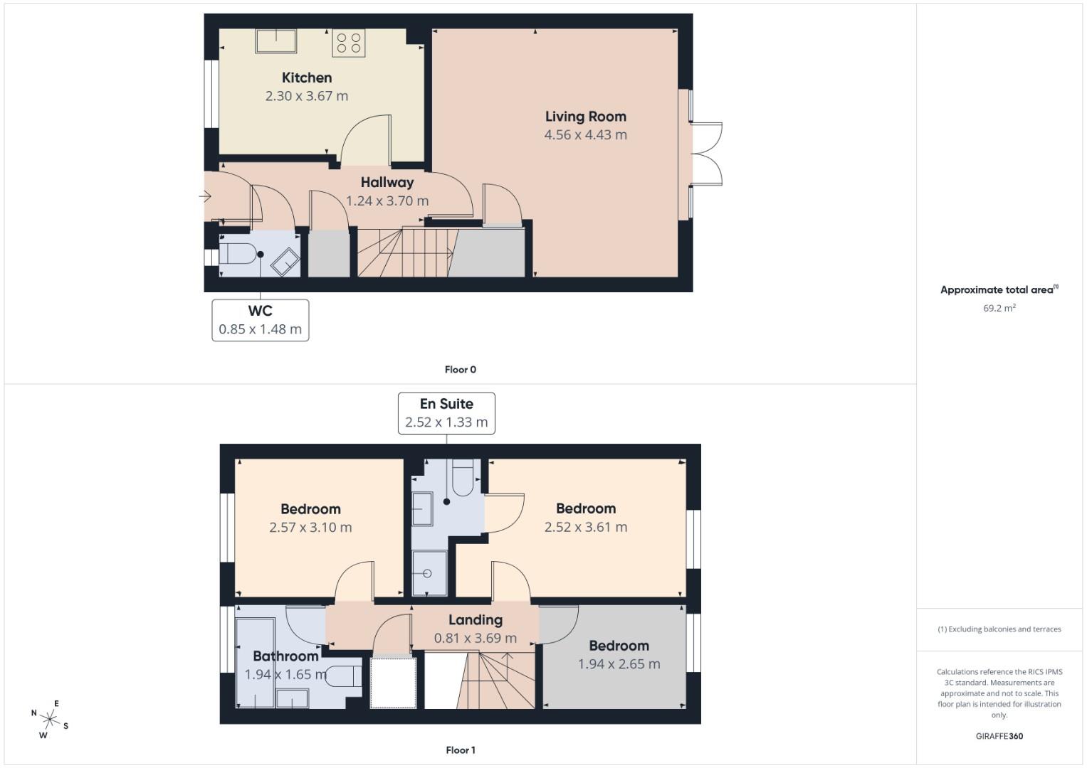 39, The Knoll, West Yorkshire floorplan