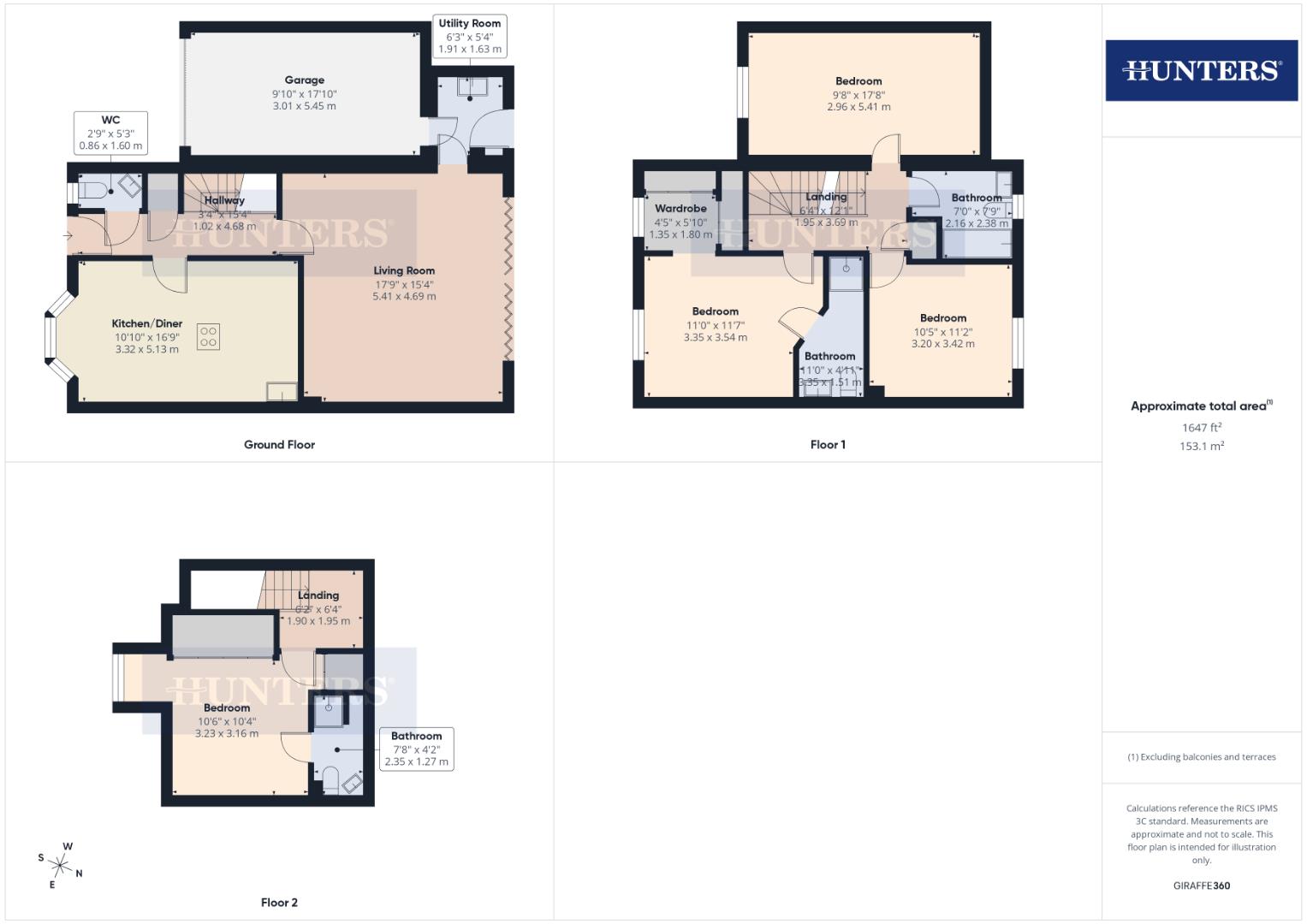 27, Willowdale Close, Bridlington floorplan