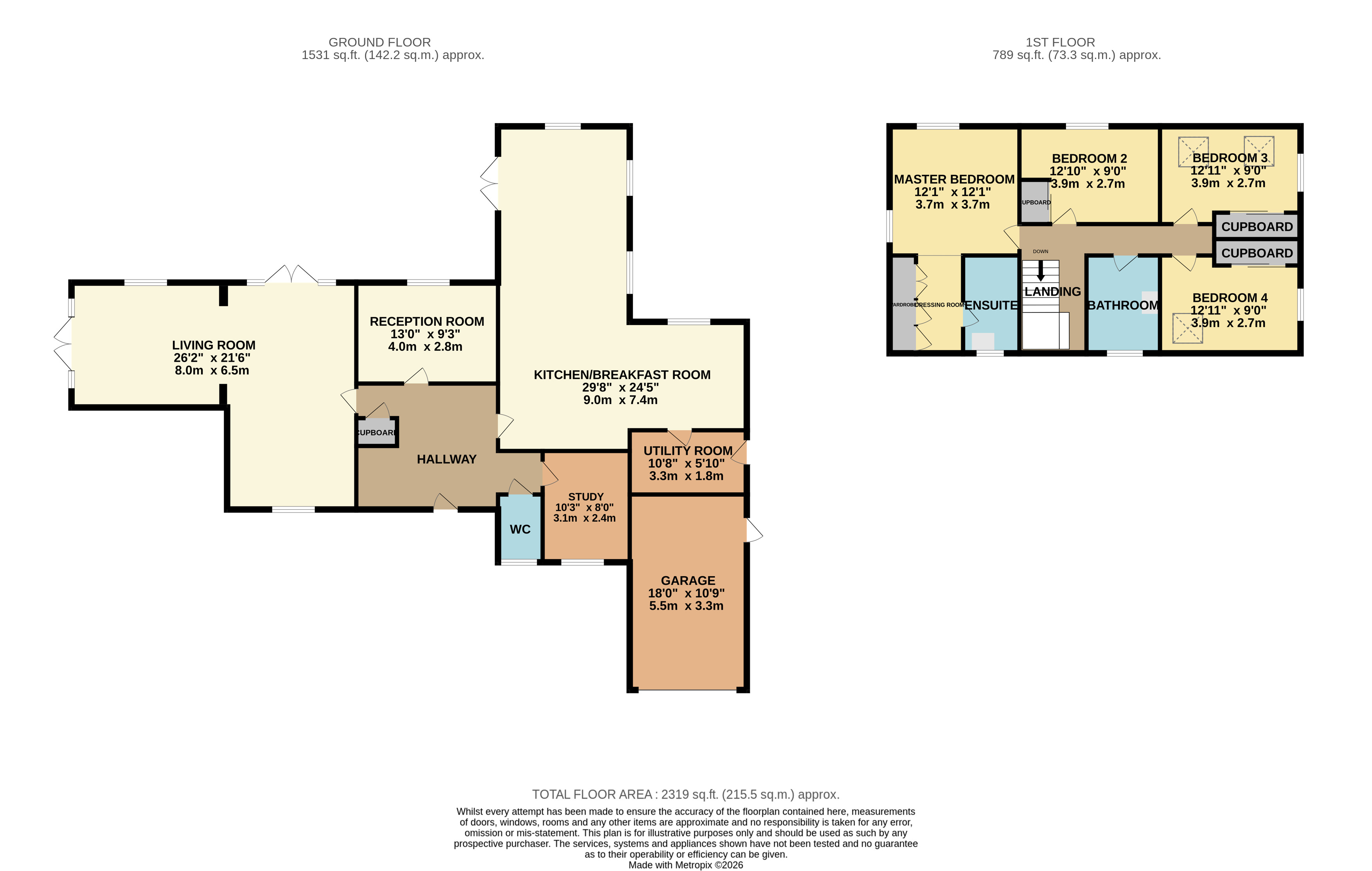 3, Greenlees Close, Wickham floorplan