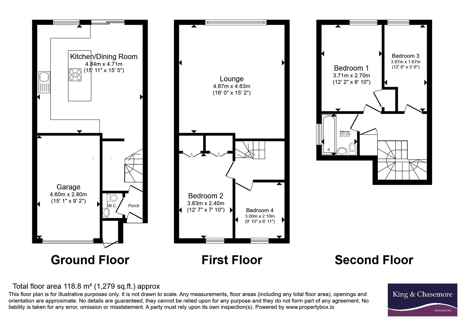 Little Dippers, West Sussex floorplan