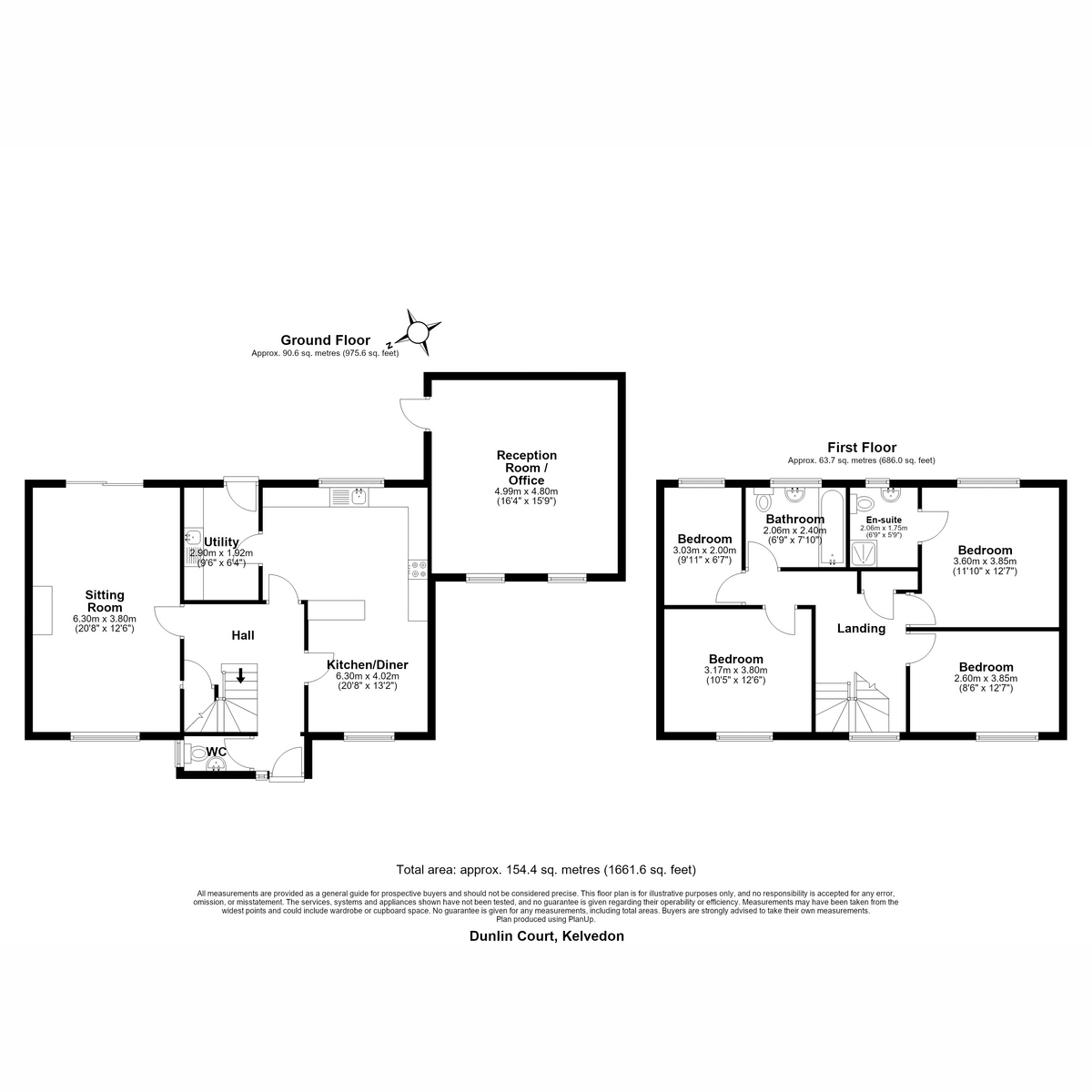 20, Dunlin Court, Colchester floorplan