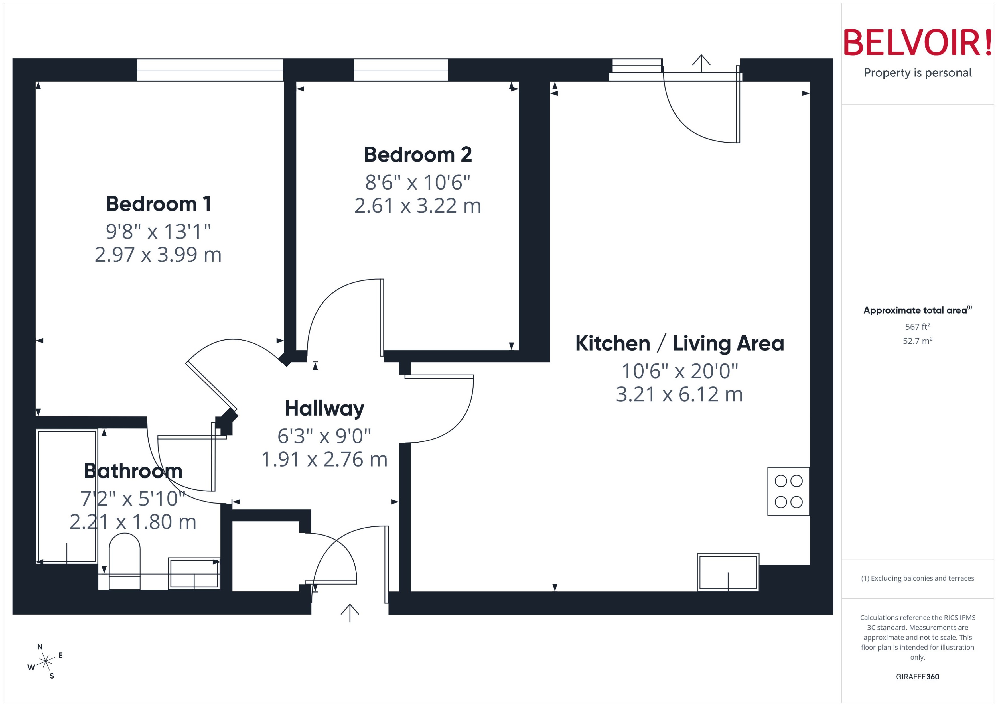 65, Wharfside, Heritage Way, Wigan floorplan