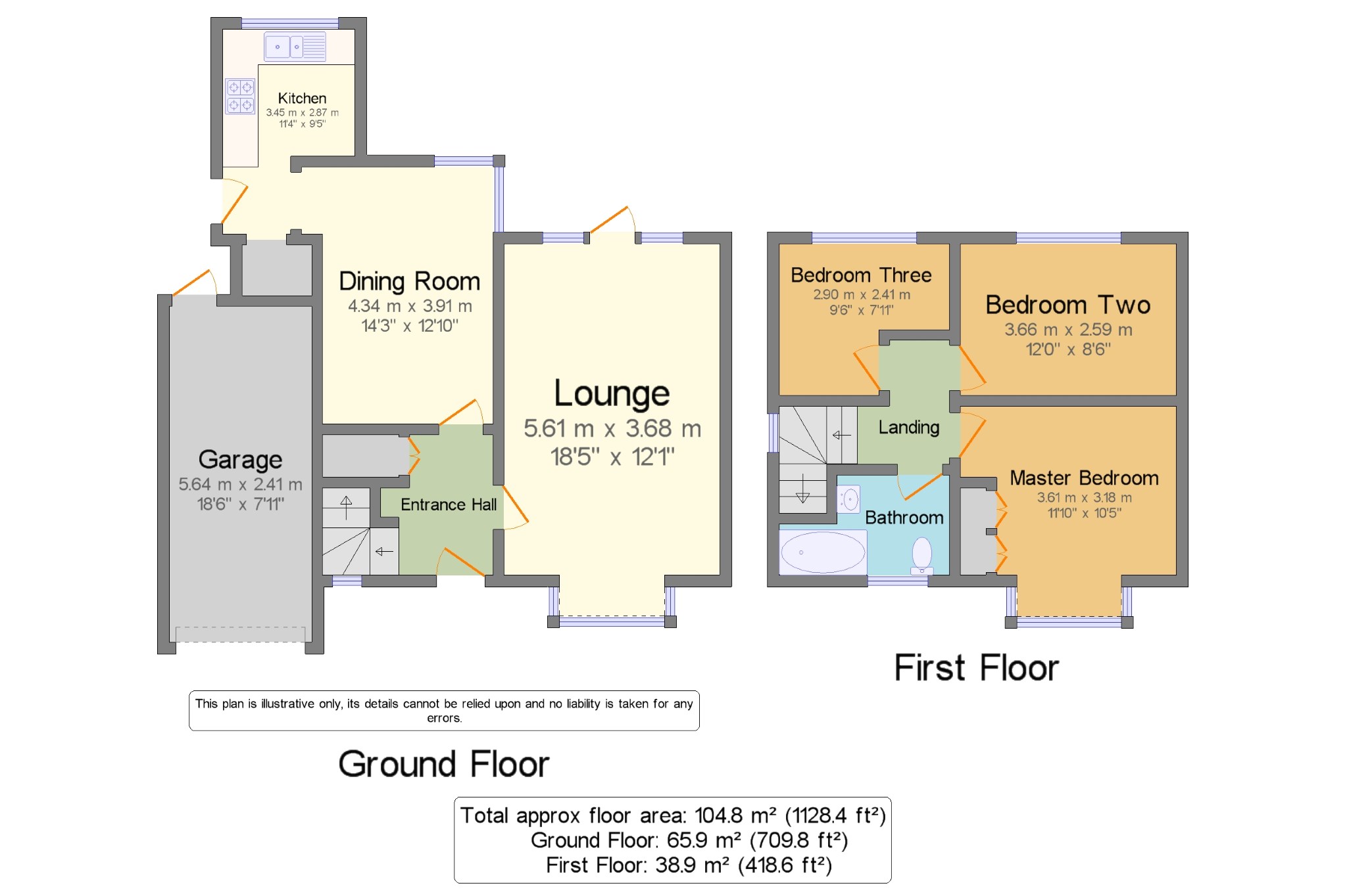3 bed semidetached house for sale in Church Road, Bradmore