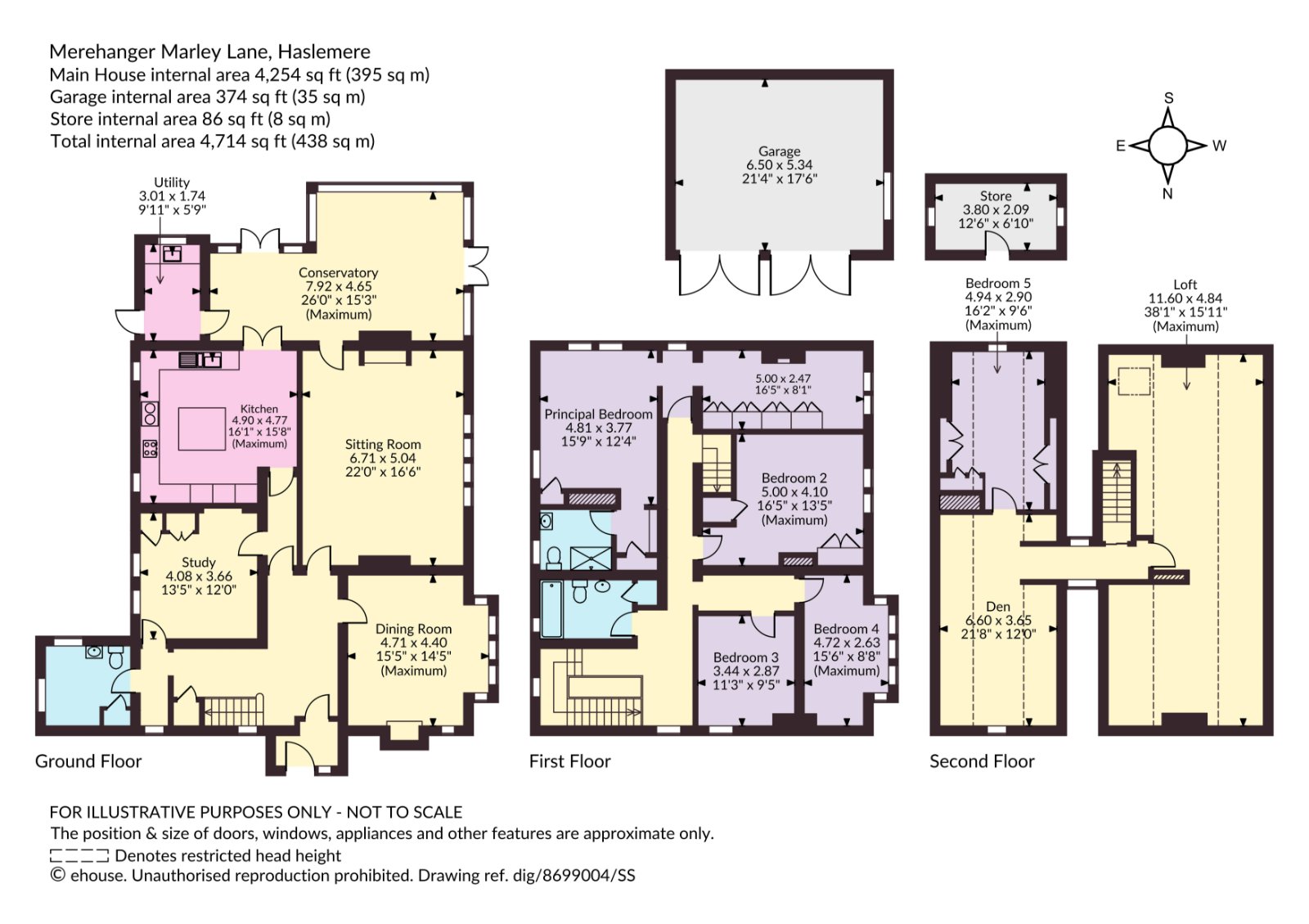 Merehanger,, Marley Lane, Surrey floorplan