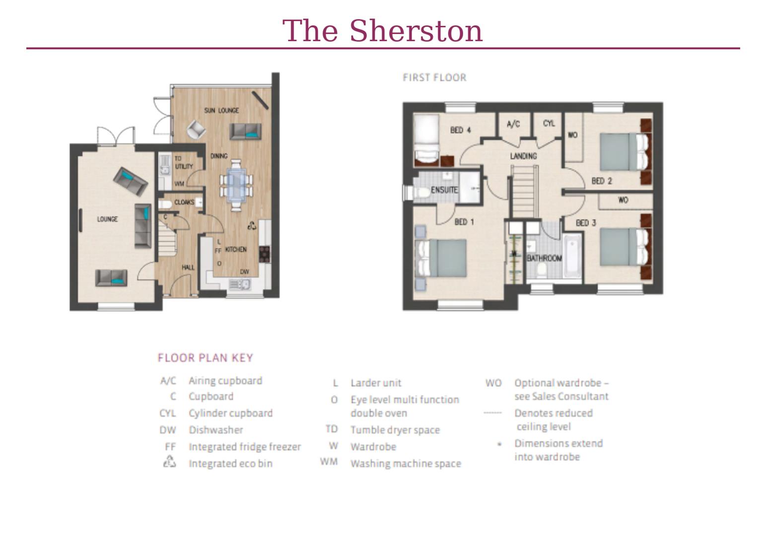 Plot 10, The Sherston, Lambrok Mead, Frome Road, Trowbridge floorplan