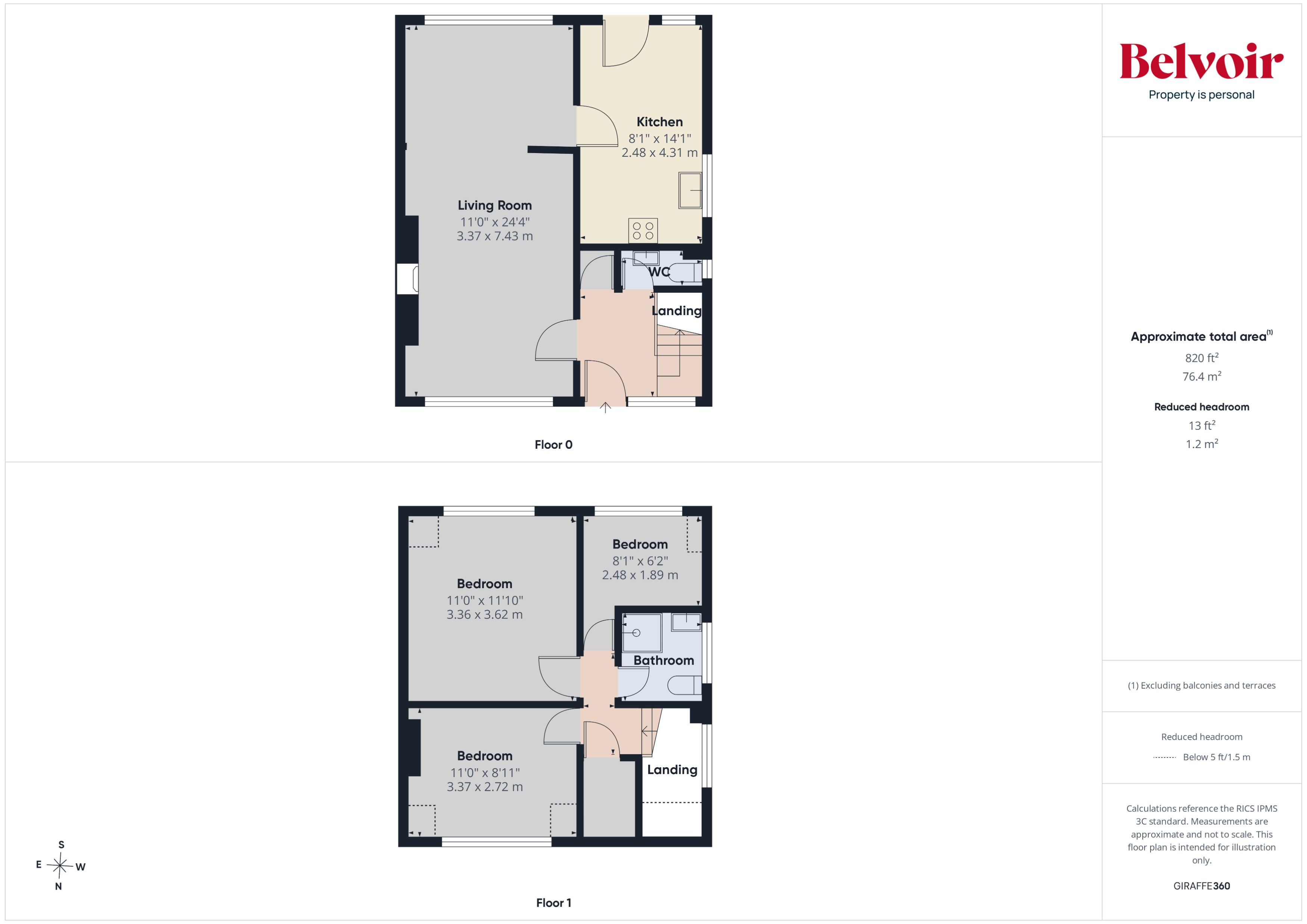 95, Whiteside Road, Haydock floorplan