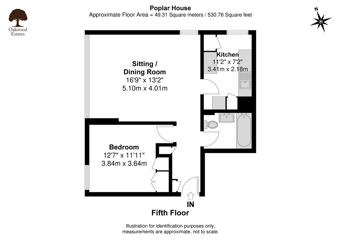 Poplar Houses, High Street, Langley floorplan