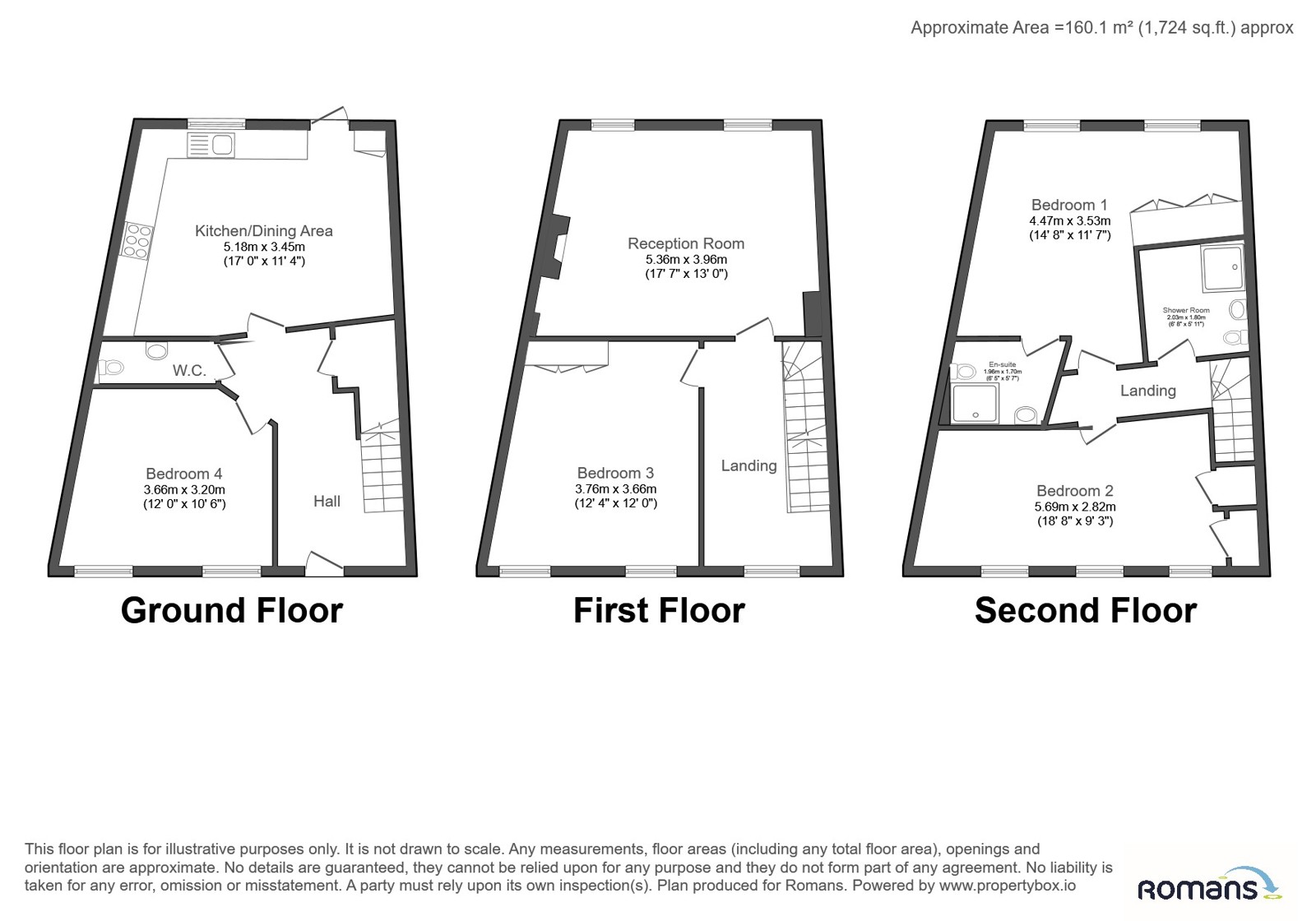 Bristol, Bristol floorplan