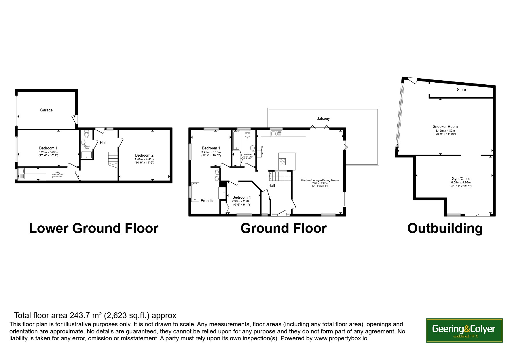 Suilven,, Egerton Road, Dover floorplan