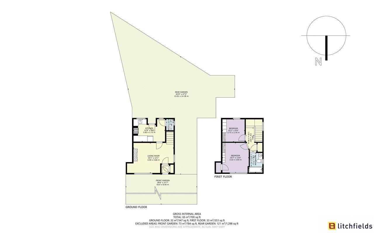 26, Asmuns Place, Hampstead Garden Suburb floorplan