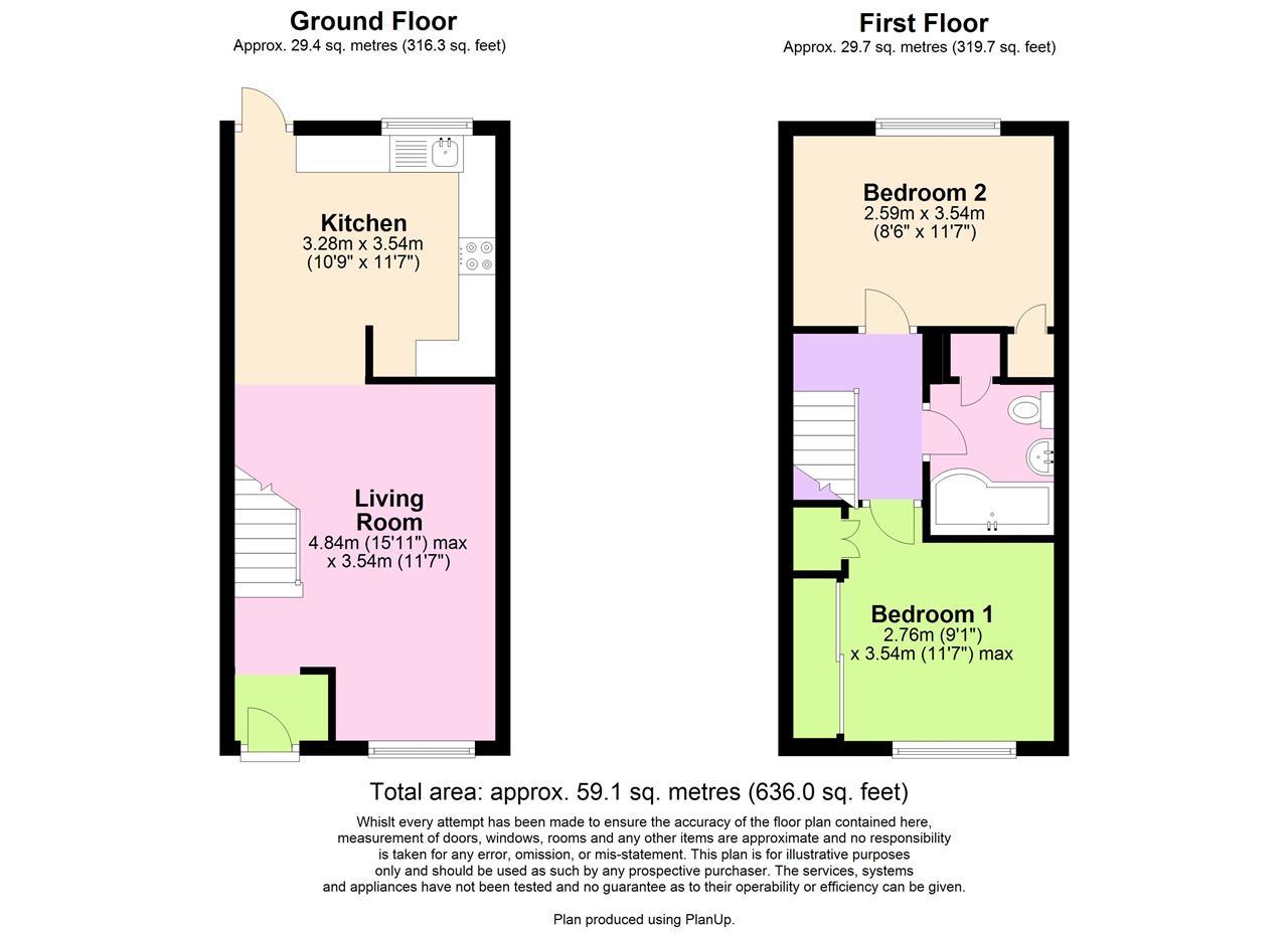 2 Bedrooms Terraced house for sale in Charrington Way, Broadbridge Heath, Horsham RH12