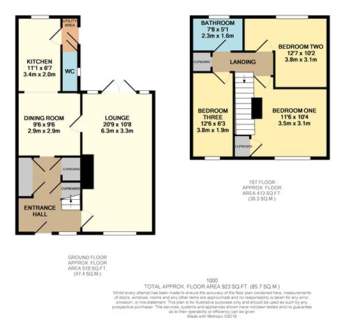 3 Bedrooms Terraced house for sale in Whitewaits, Harlow, Essex CM20