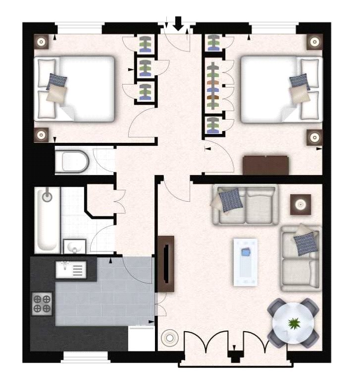 2 Bedrooms Flat to rent in Fulham Road, London SW3