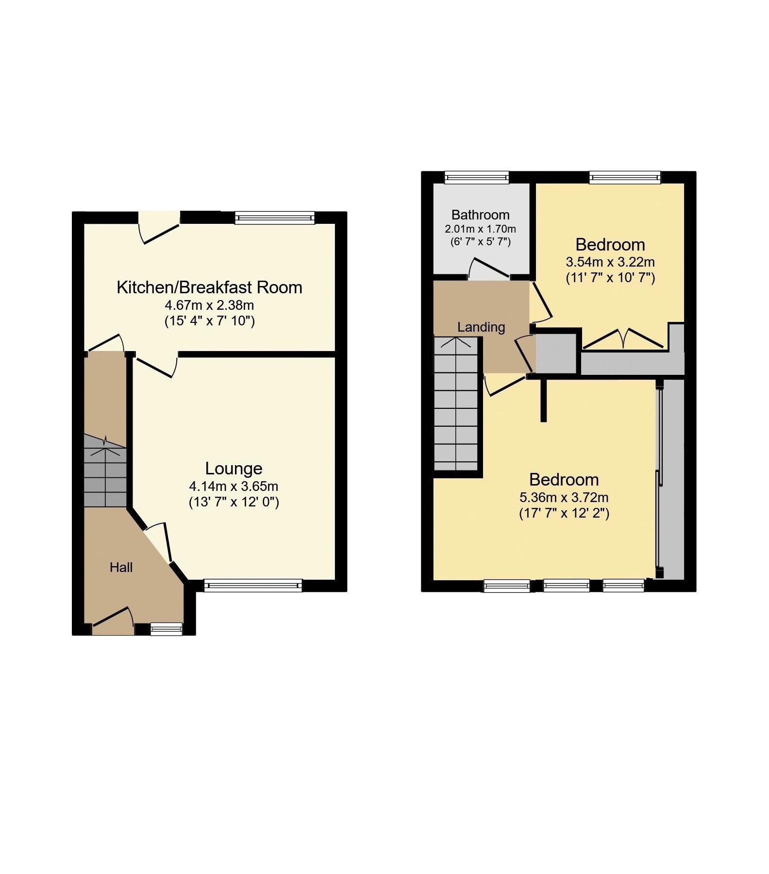 2 Bedrooms Terraced house for sale in Hampden Road, Langley, Slough SL3