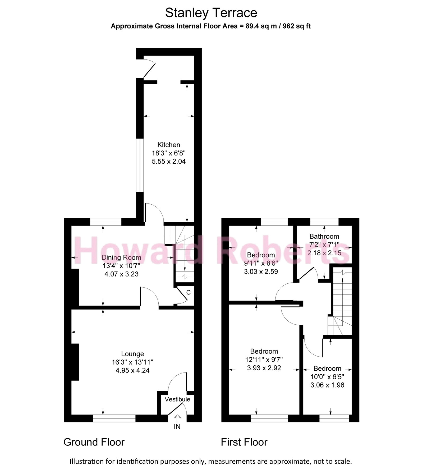 Stanley Terrace,3, Gill Lane, Preston floorplan