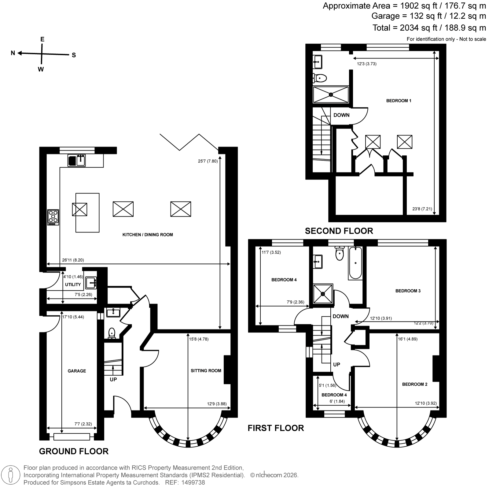 25, Thistledene, Thames Ditton floorplan
