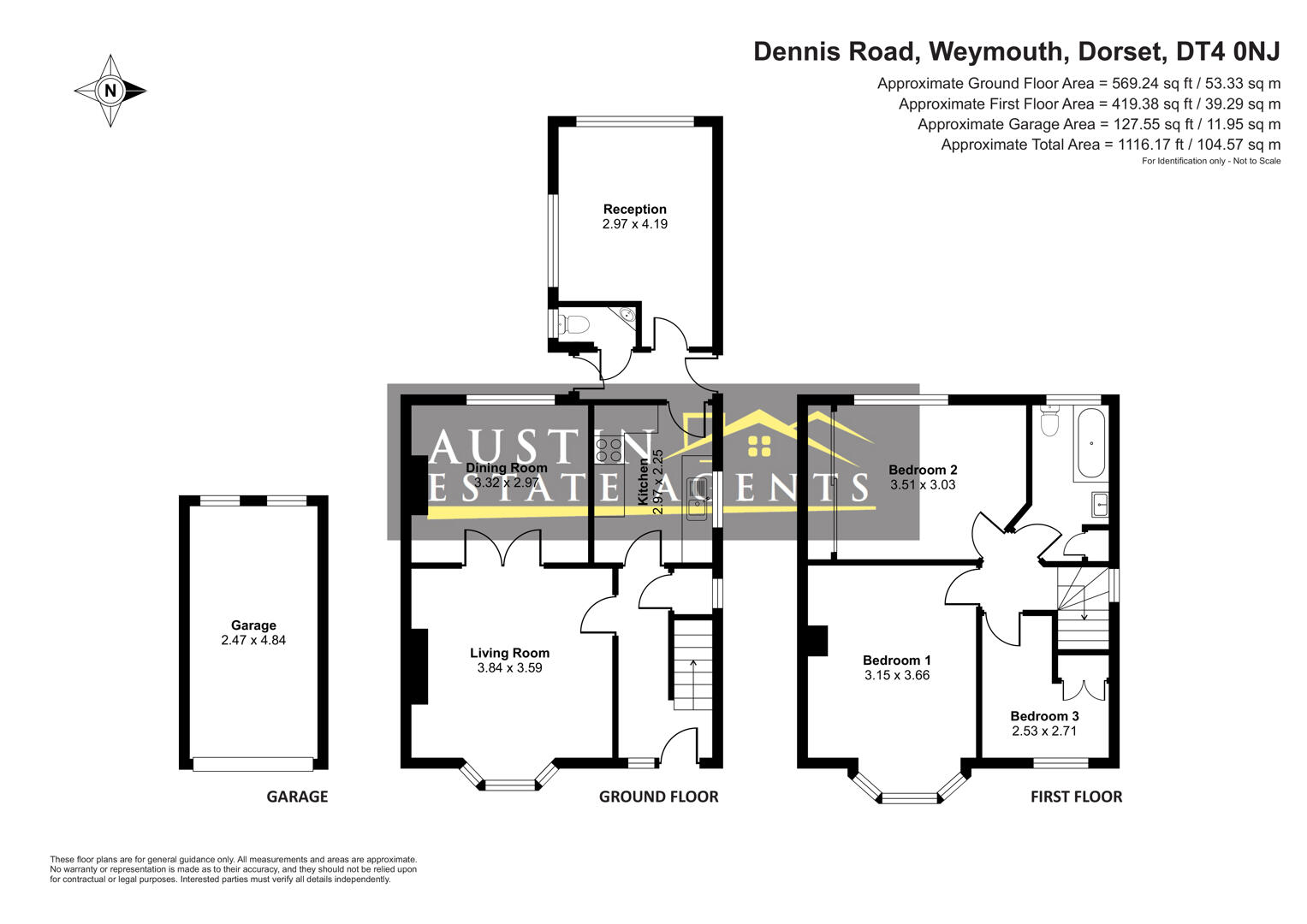 11, Dennis Road, Weymouth floorplan