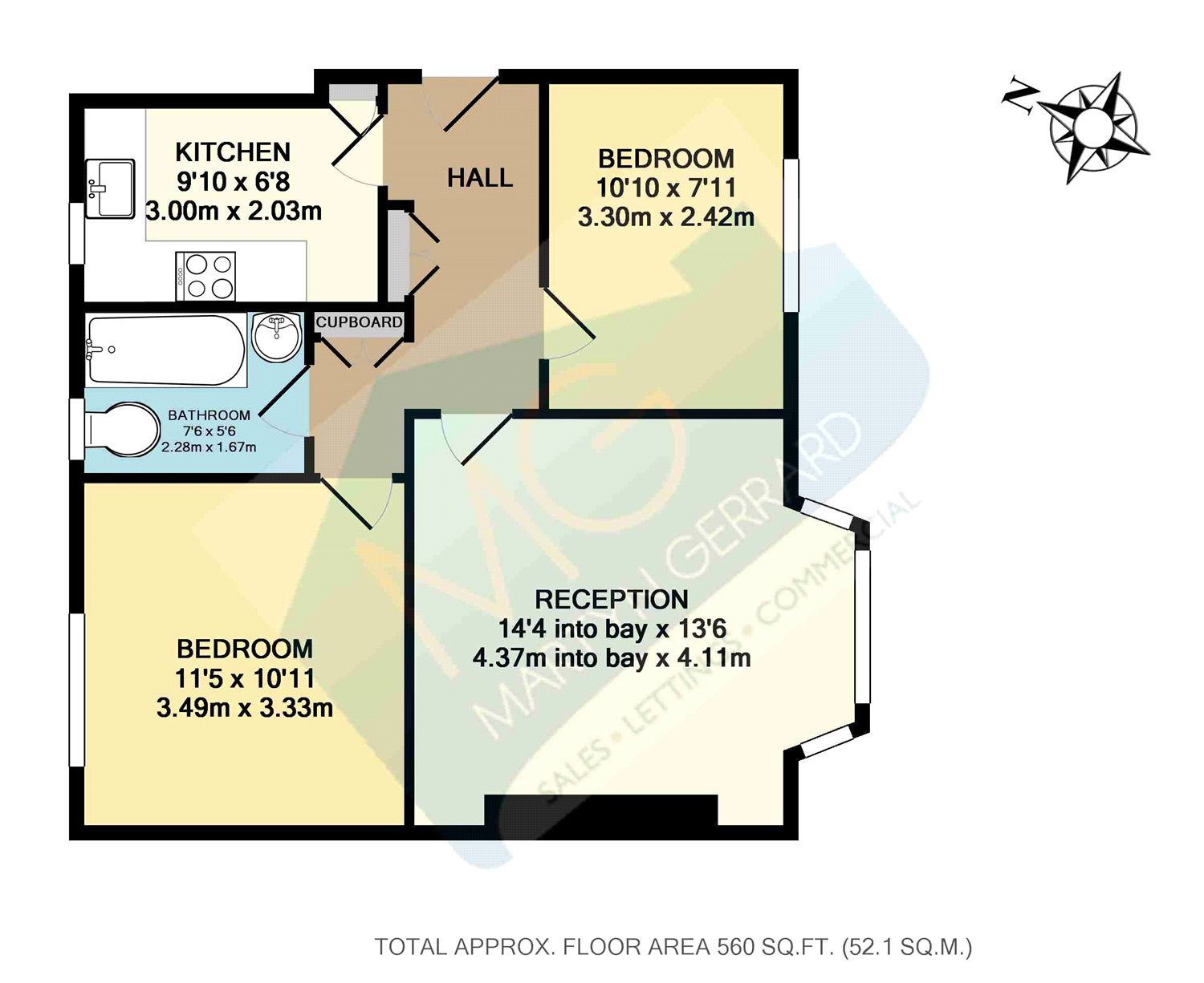 2 Bedrooms  for sale in Barrington Court, Colney Hatch Lane N10