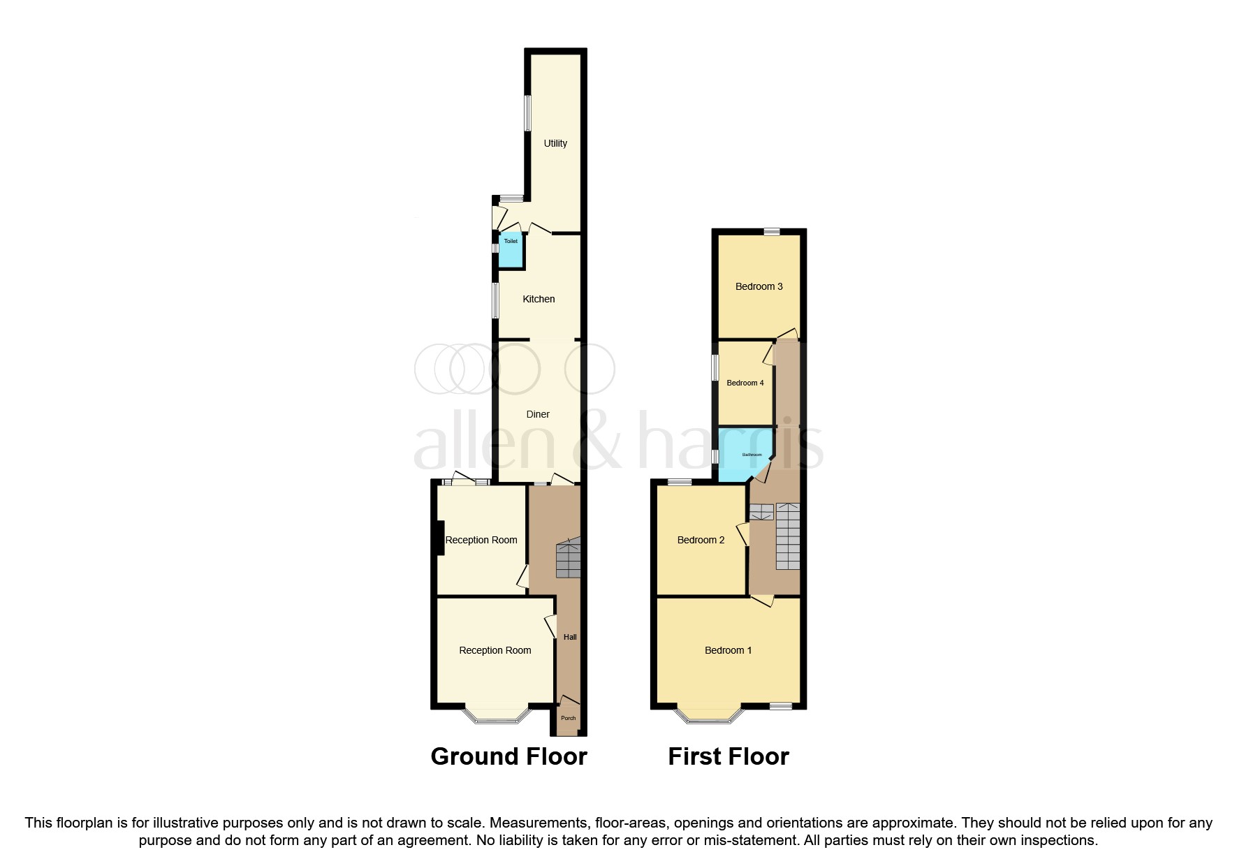 30, Courtenay Road, Cardiff floorplan