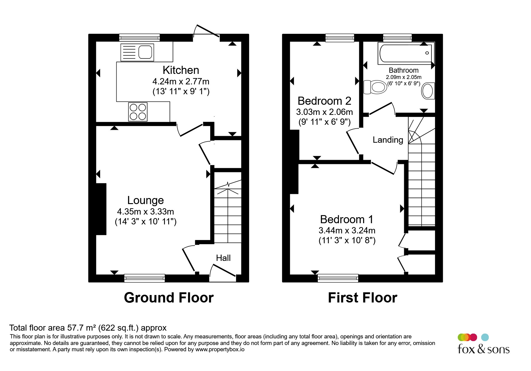 19, Chalcraft Lane, Bognor Regis floorplan