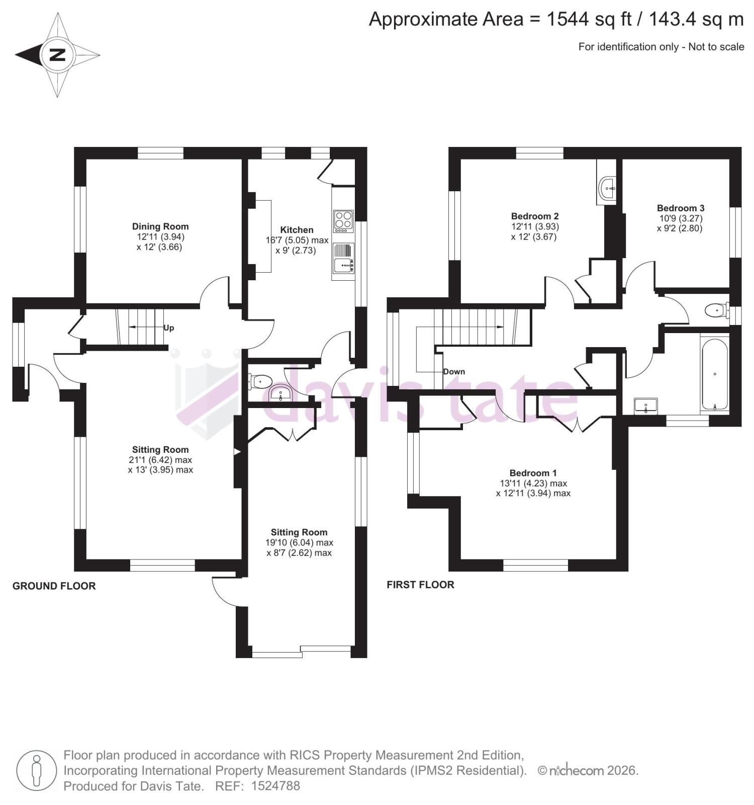 Wildwood,, Riverview Road, Reading floorplan