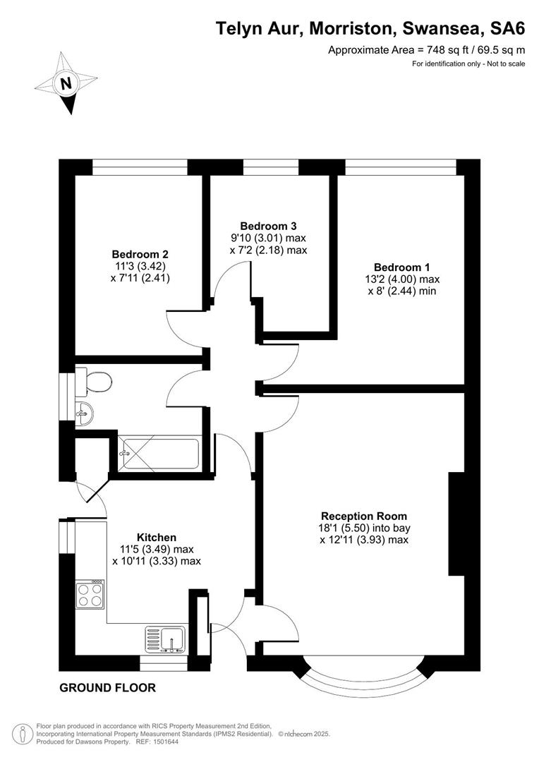 20, Telyn Aur, Swansea floorplan