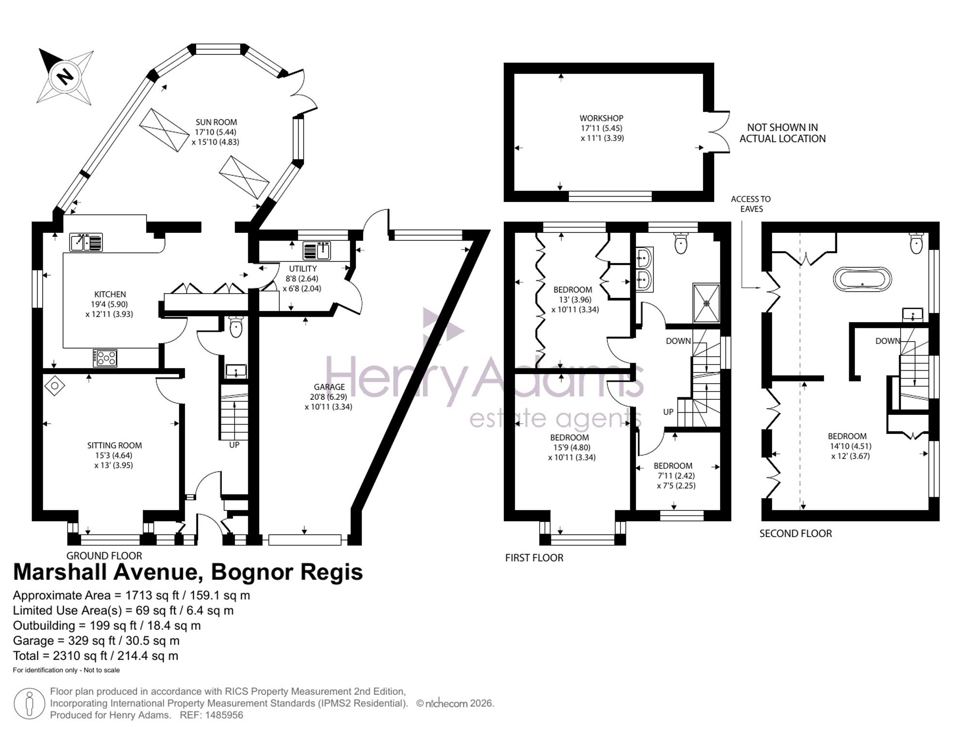 Marshall Avenue, Bognor Regis floorplan