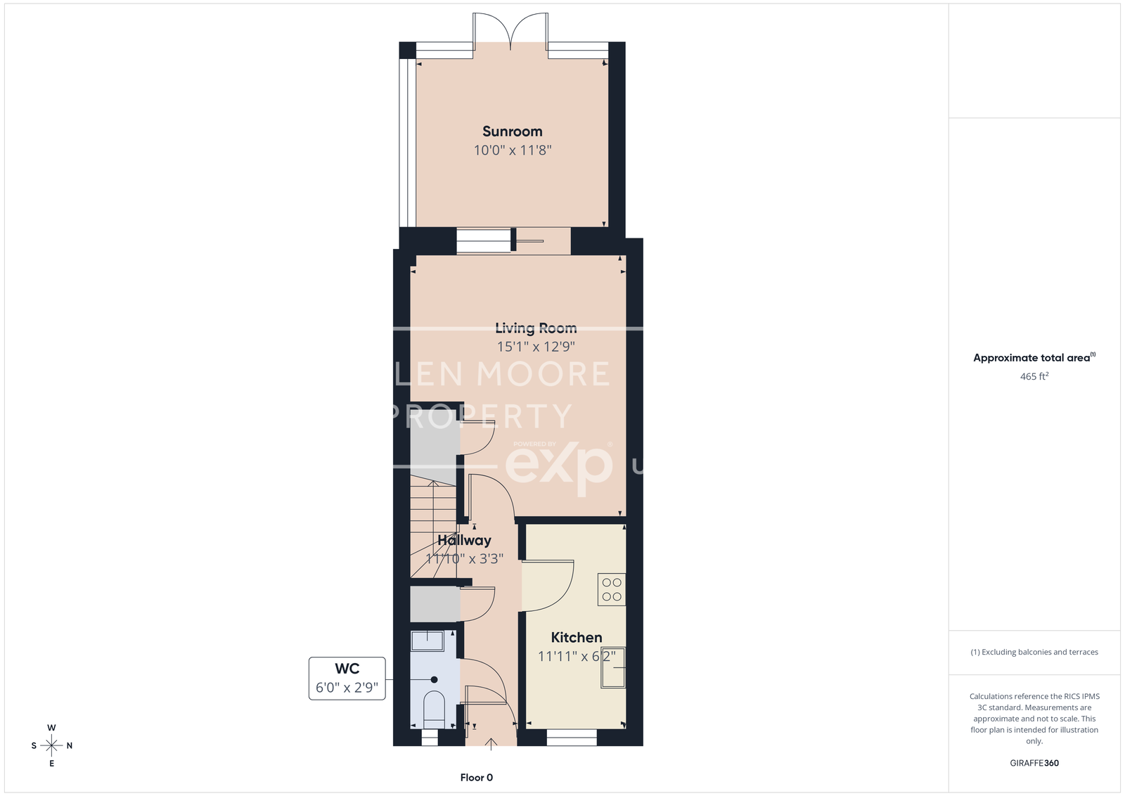 5, Primrose Walk, Saltash floorplan