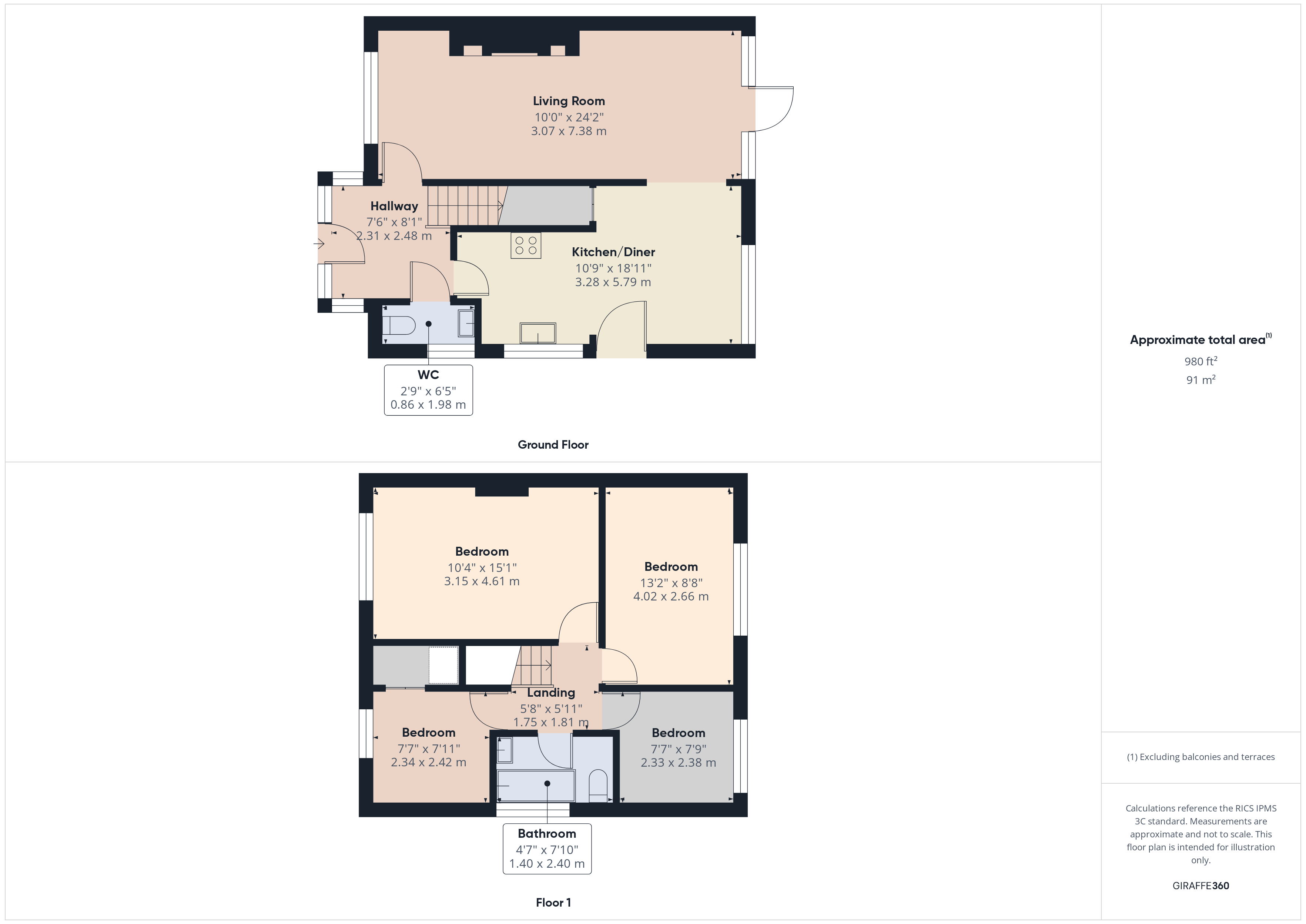 56, Alpine Rise, Bradford floorplan