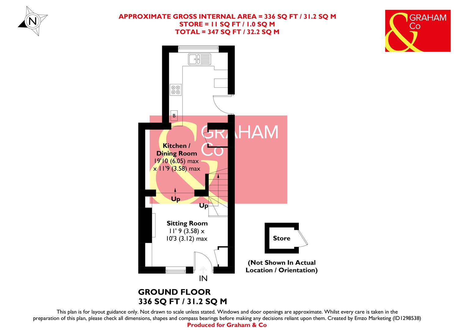 27, Red Lion Lane, Basingstoke floorplan