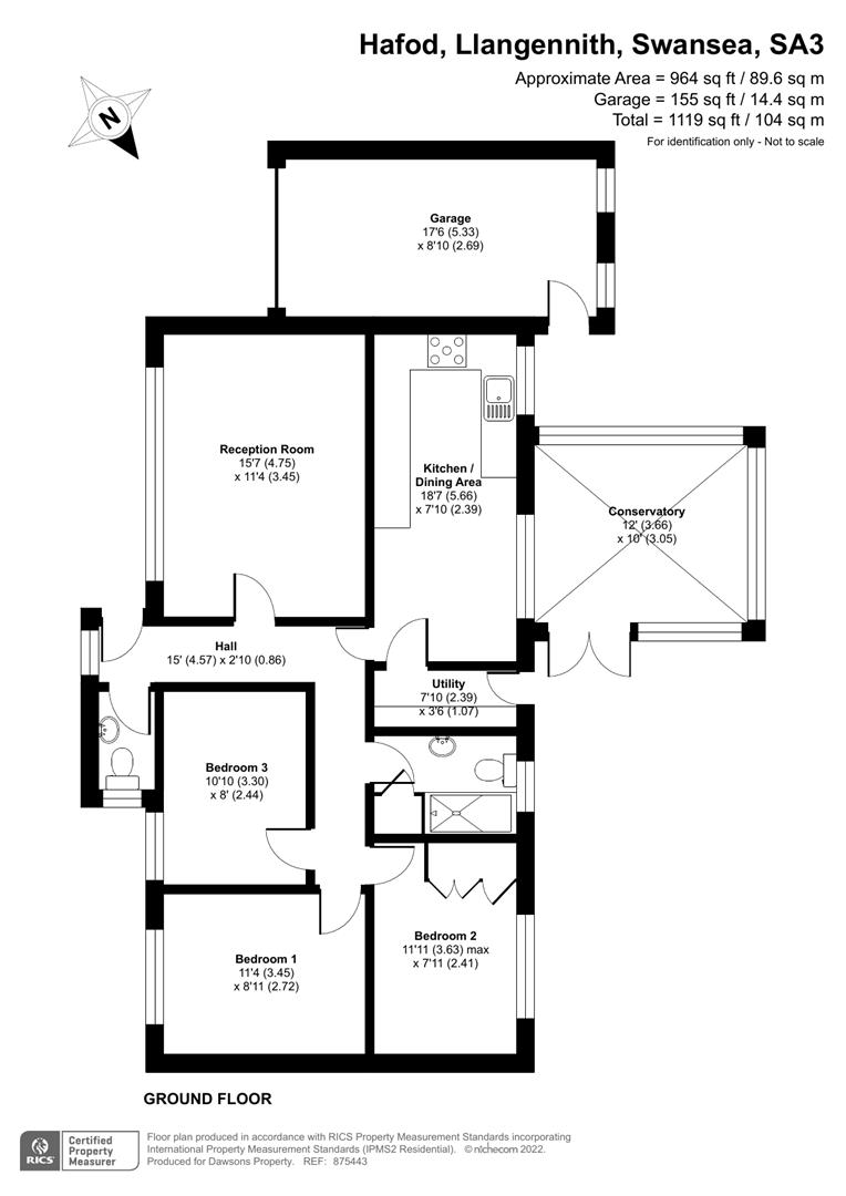 Hafod, Cock Street, Swansea floorplan