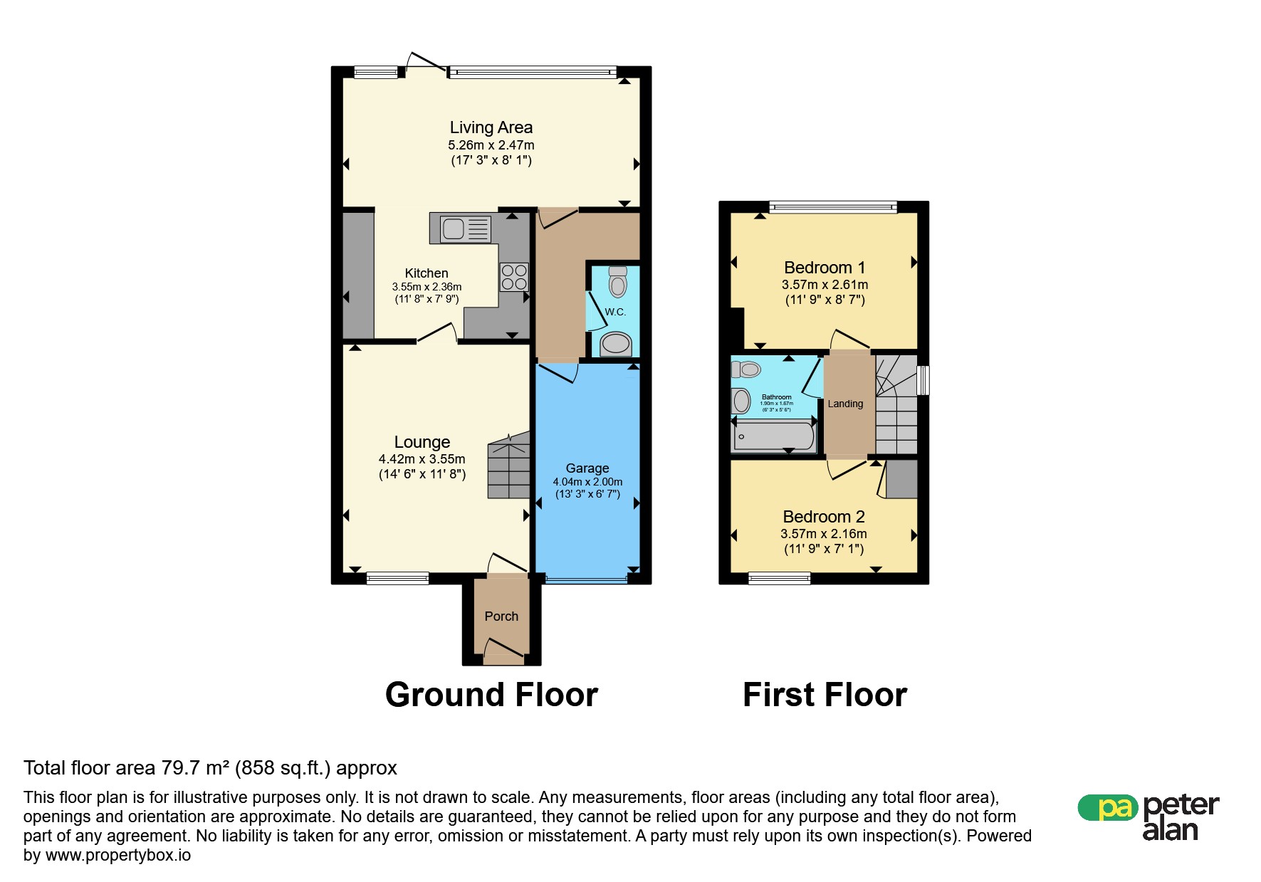 32, Fairhaven Close, Cardiff floorplan