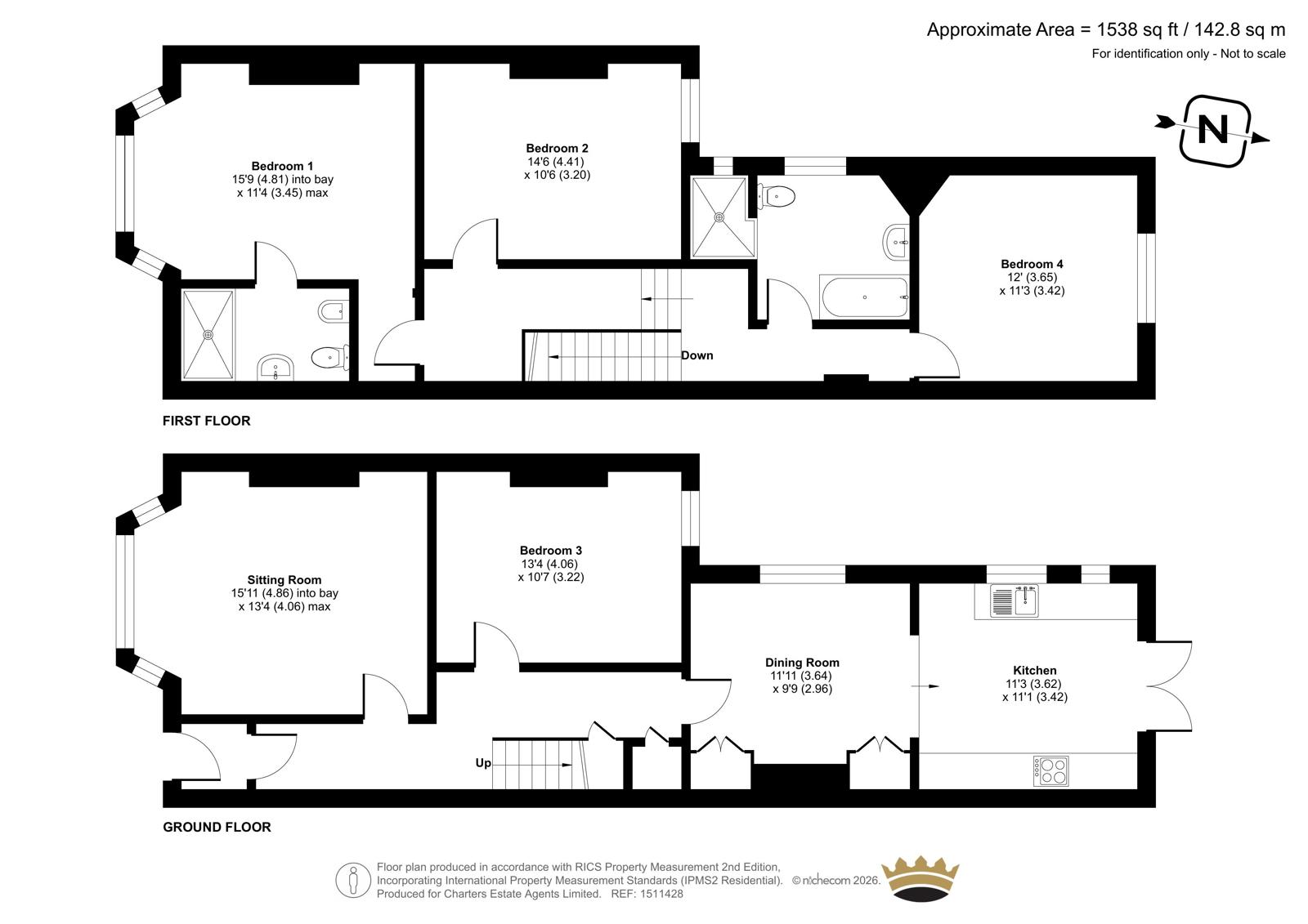 163, Lyndhurst Road, West Sussex floorplan