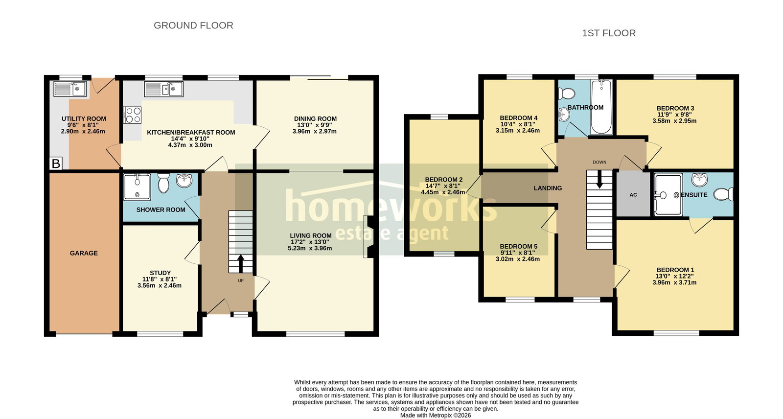 288, Norwich Road, Dereham floorplan