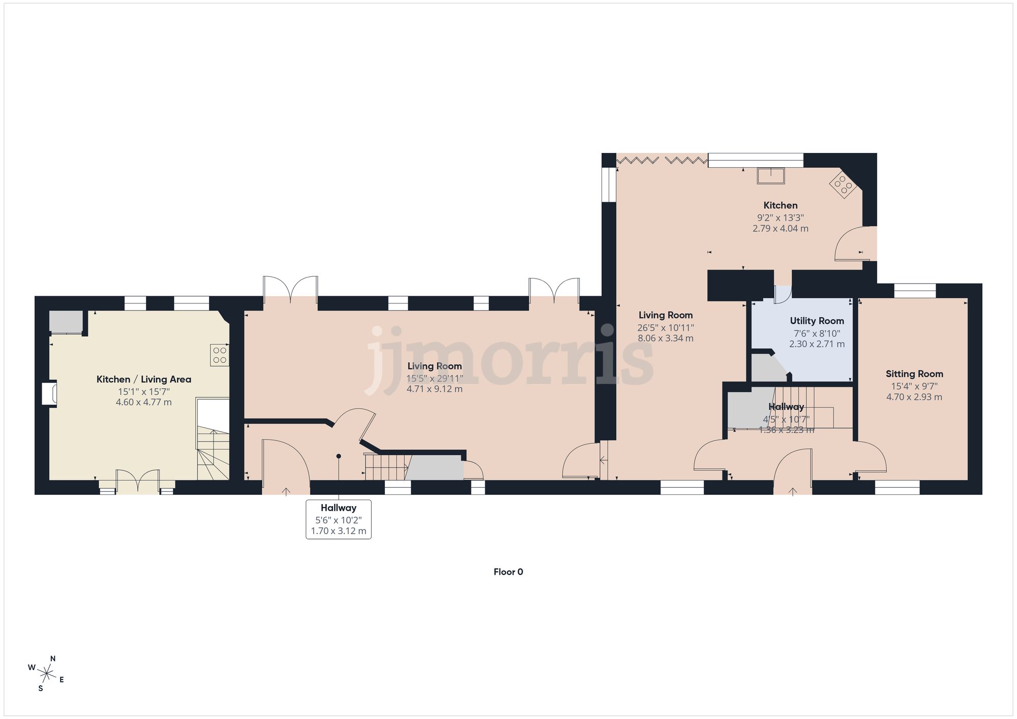 The Granary, Crymych floorplan