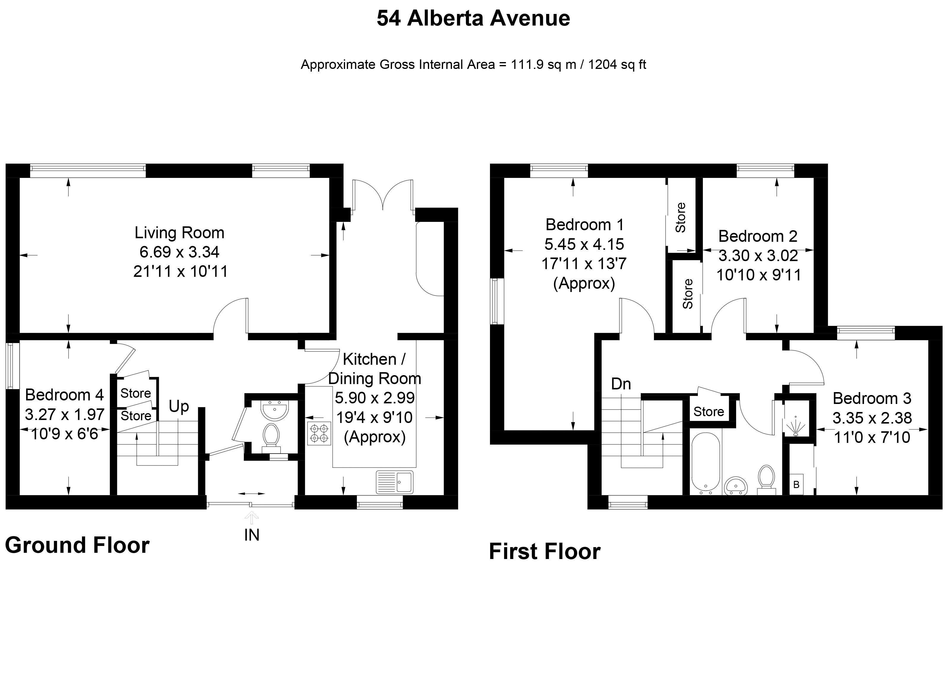 4 Bedrooms Terraced house for sale in 4 Bed End Of Terrace, 54 Alberta Avenue, Livingston EH54