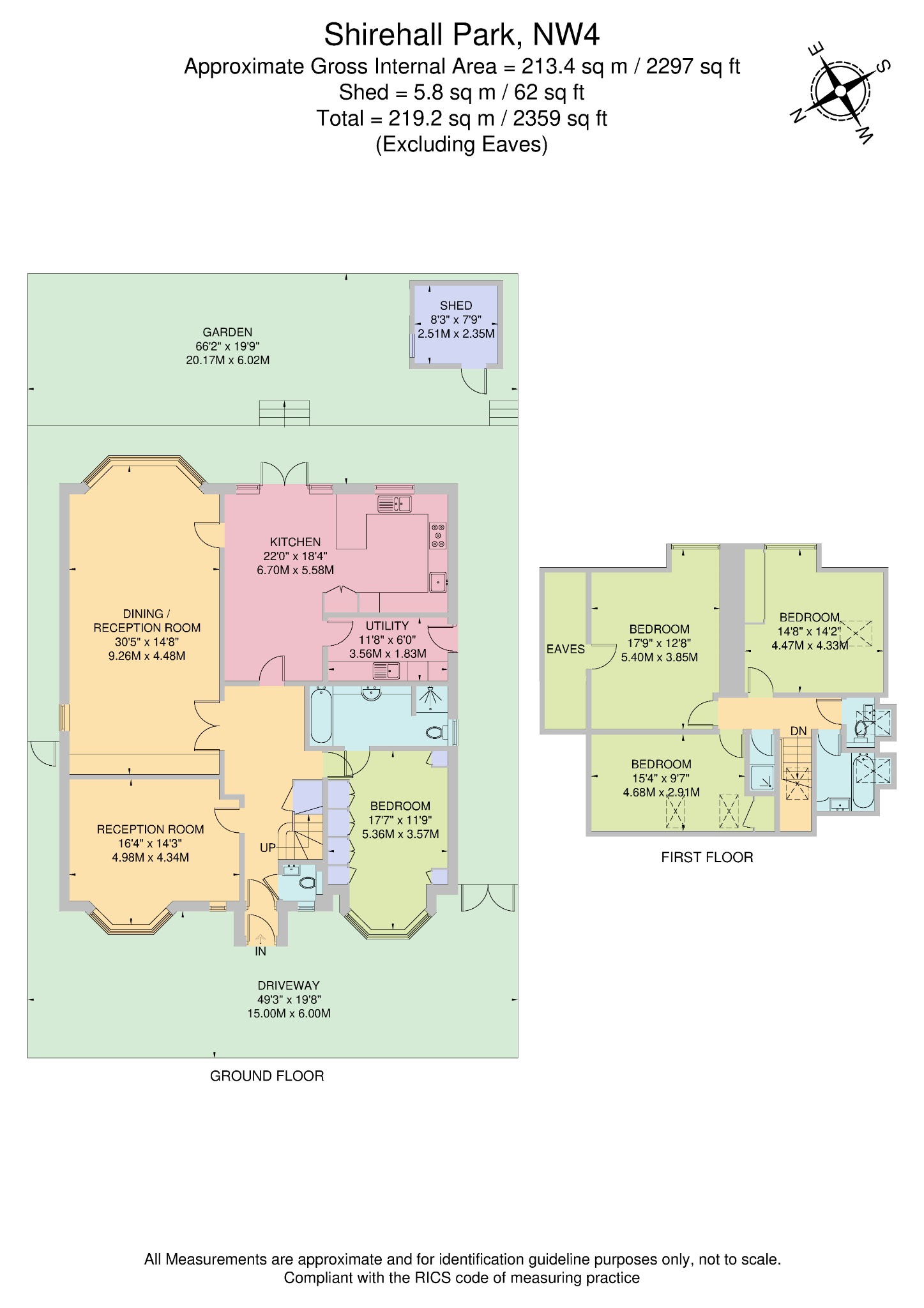 81, Shirehall Park, London floorplan