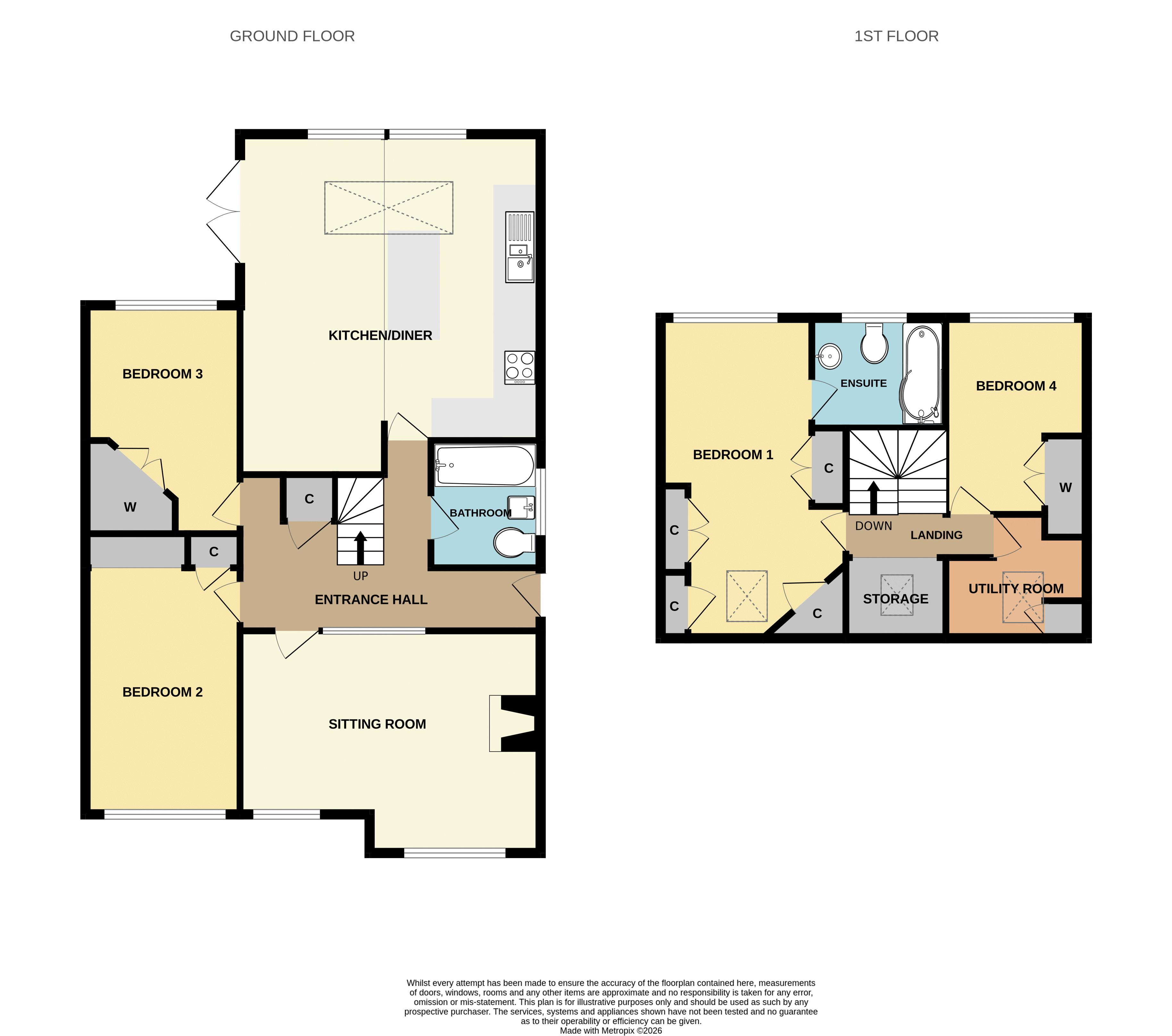 10, Newtown Park, Langport floorplan