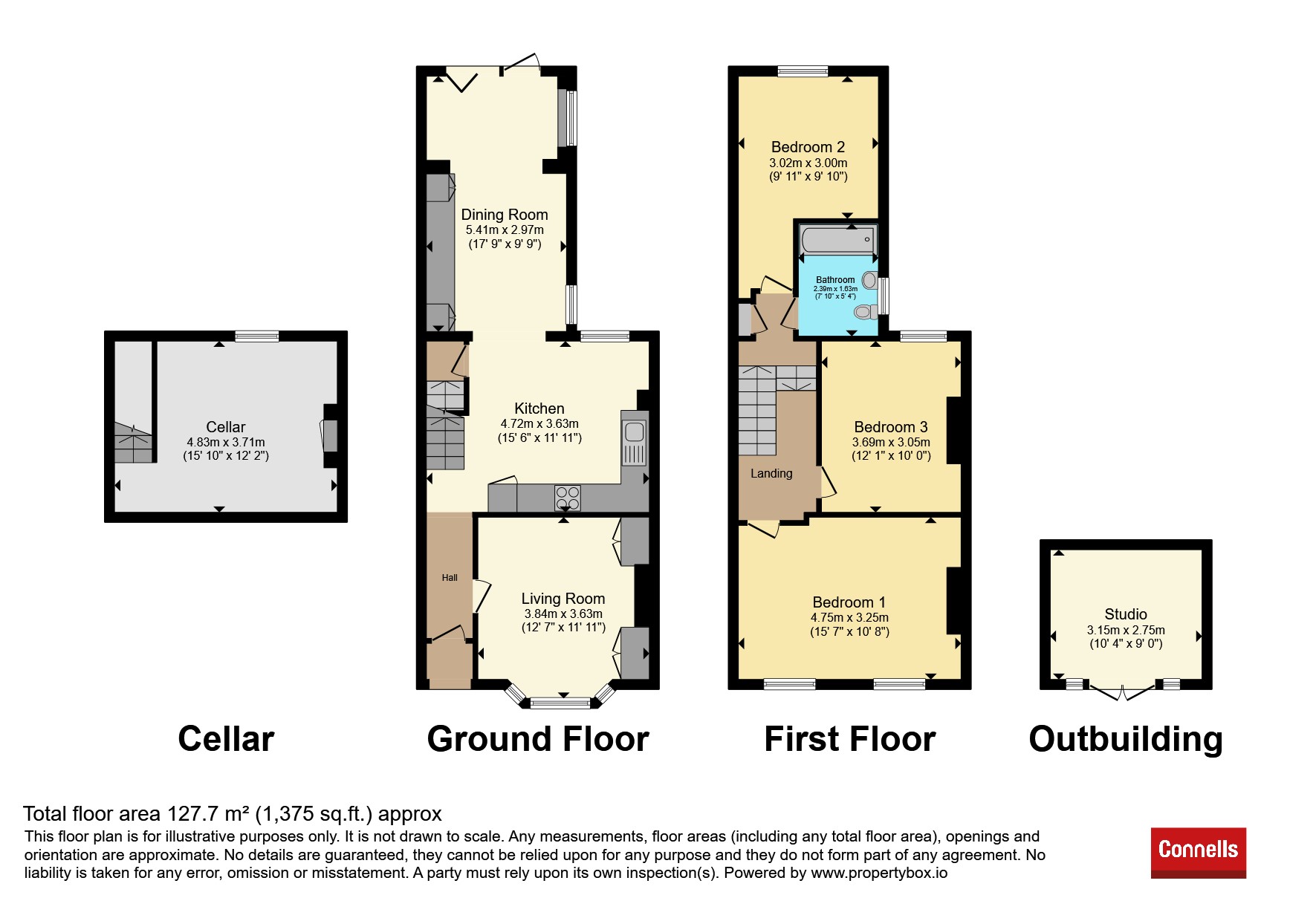 21, Vale Road, Tunbridge Wells floorplan