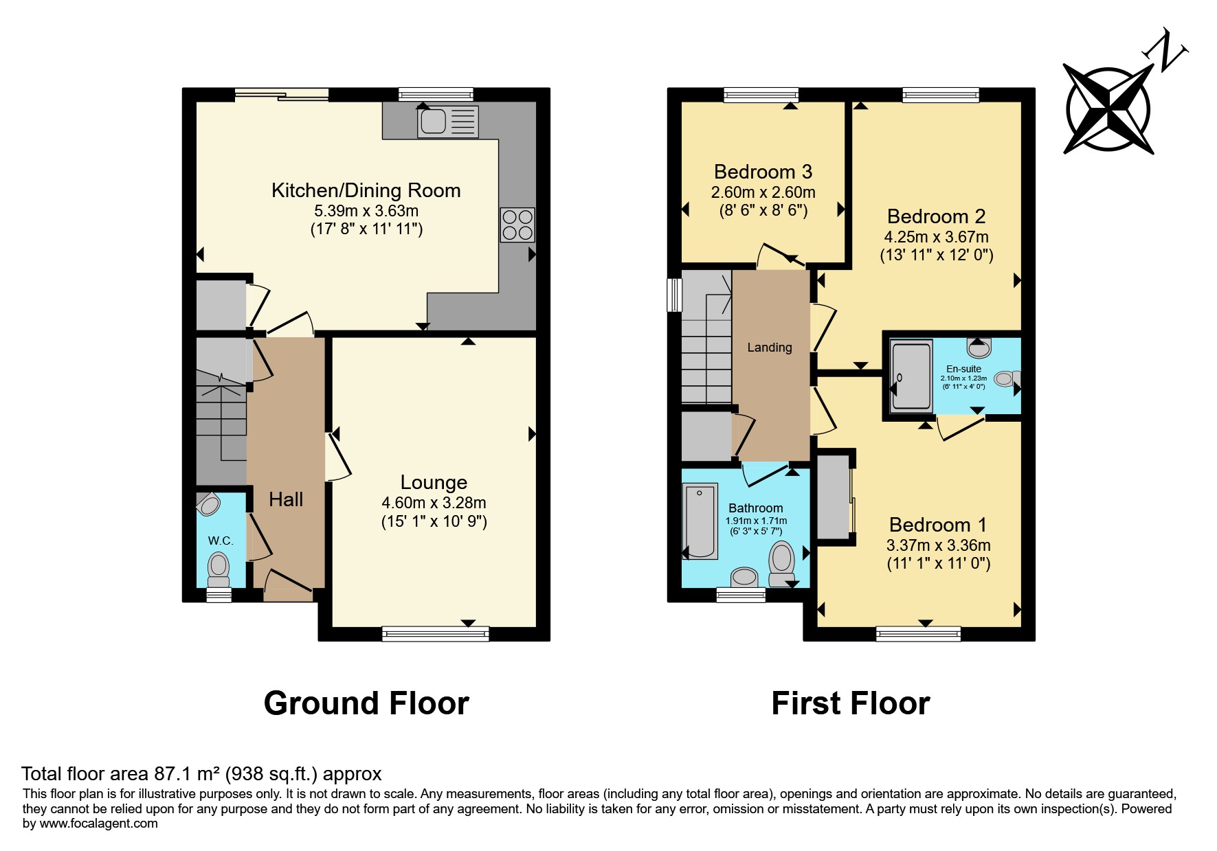 27, Mundells Drive, Basildon floorplan