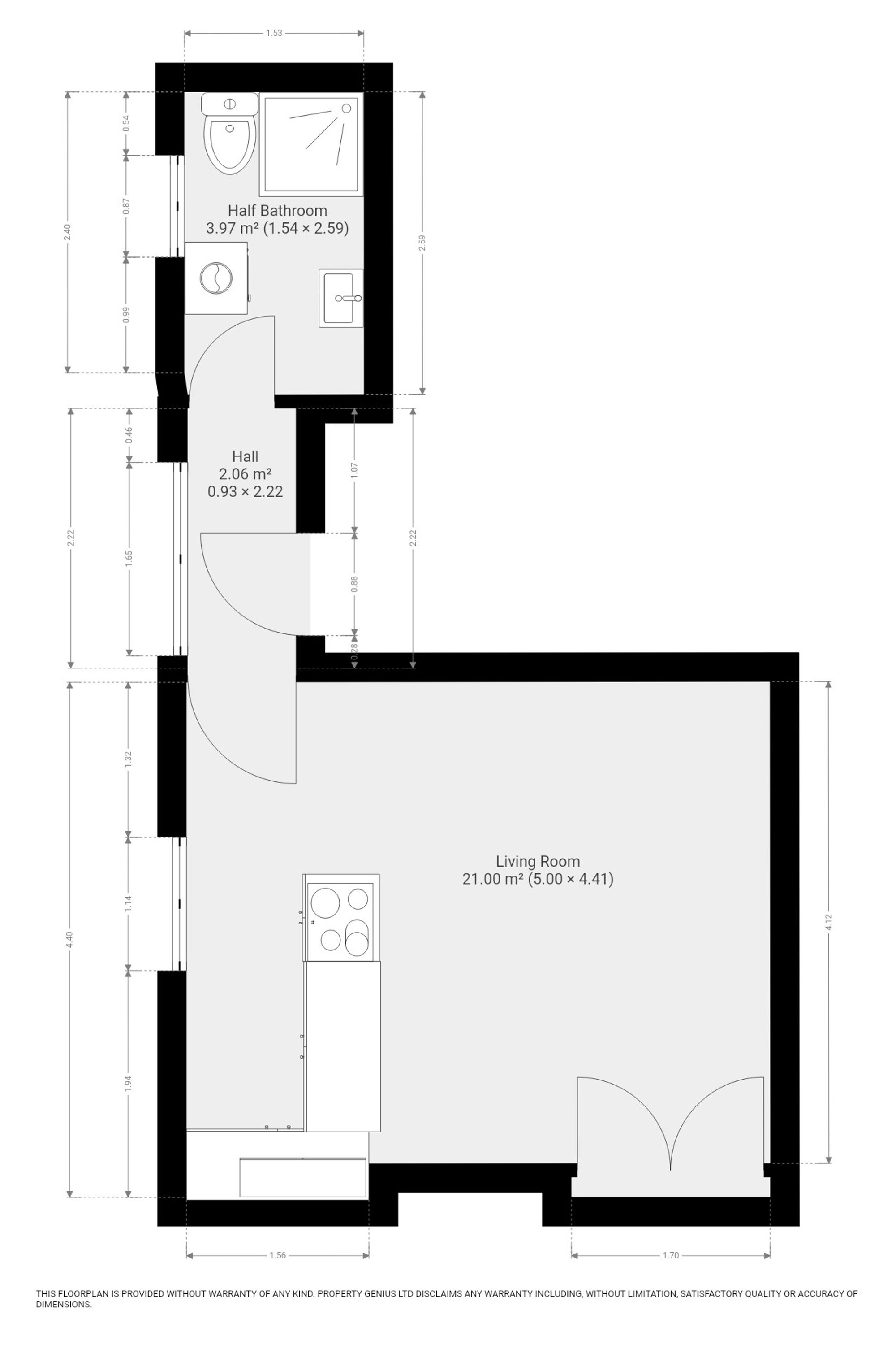 Flat 6, 3 Ashlands, Sale floorplan