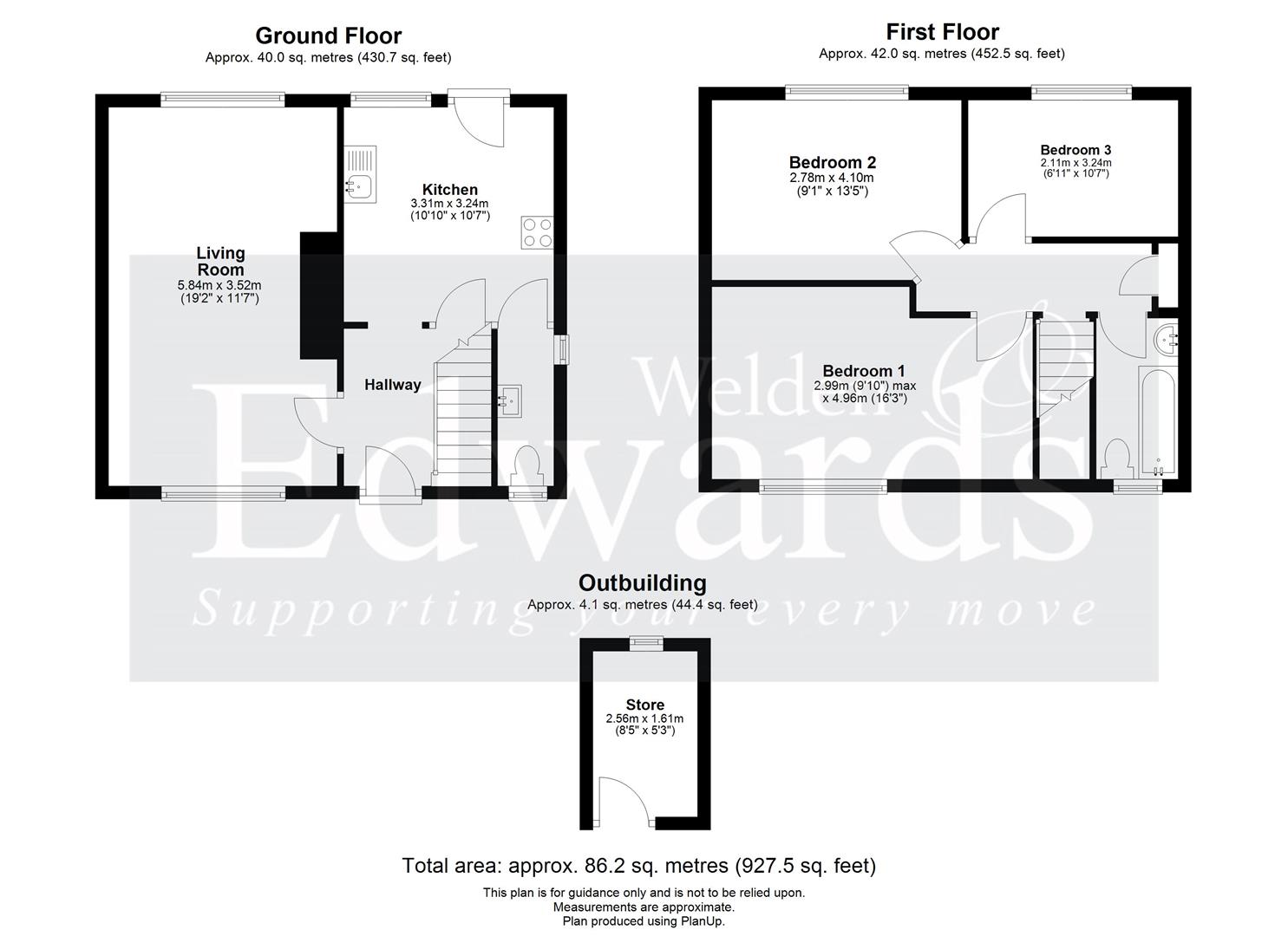 4, Park Close, Silverton floorplan