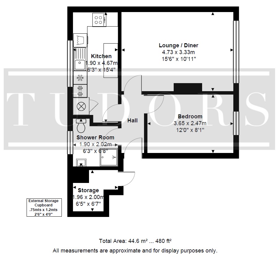 Anne Way, West Molesey floorplan