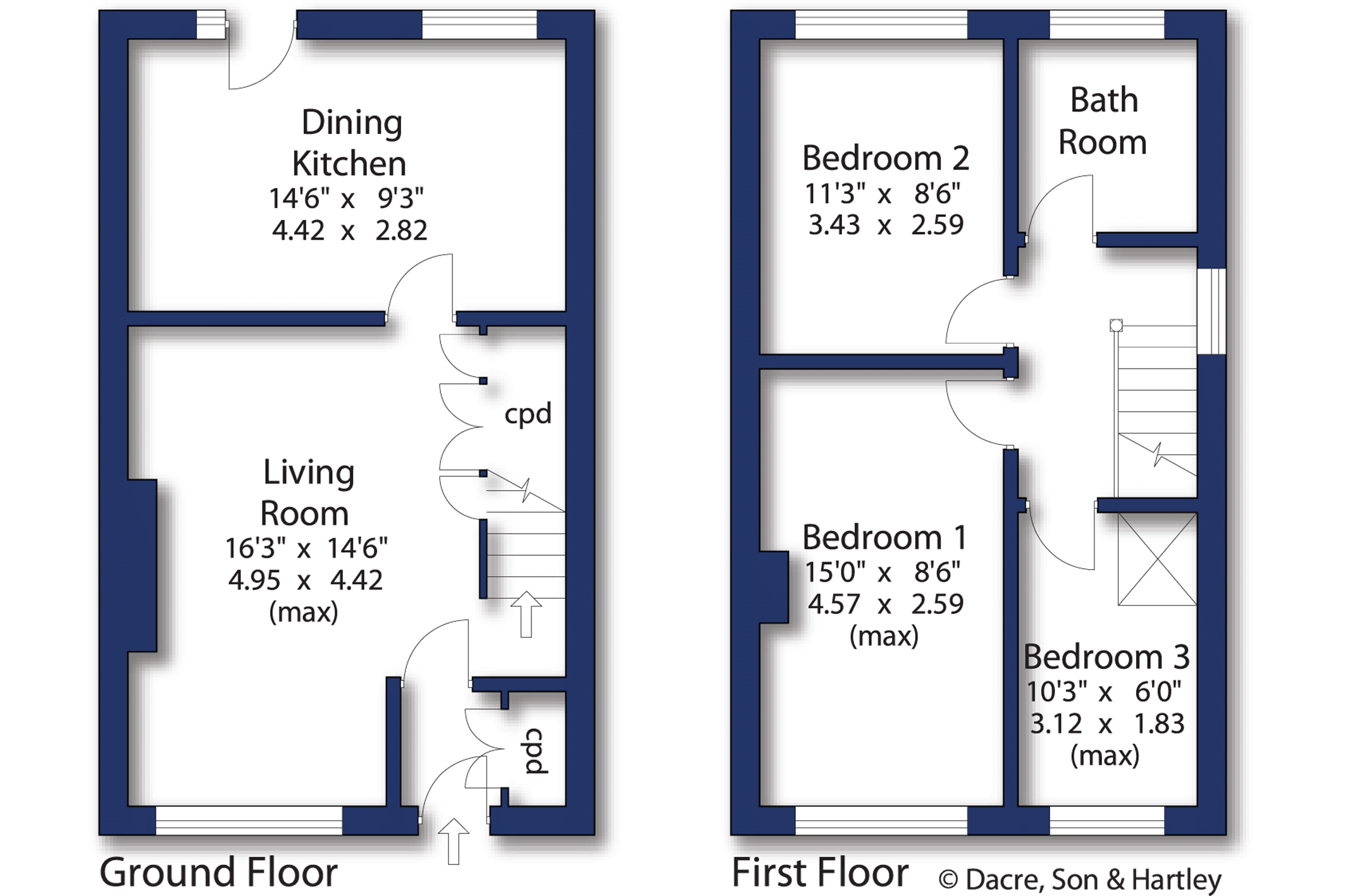 Coverdale Way, Baildon floorplan