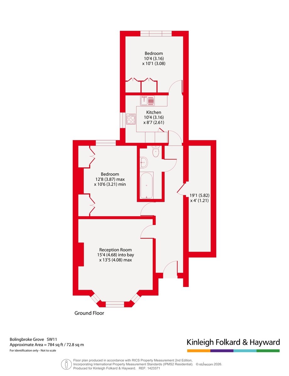 98b, Bolingbroke Grove, London floorplan